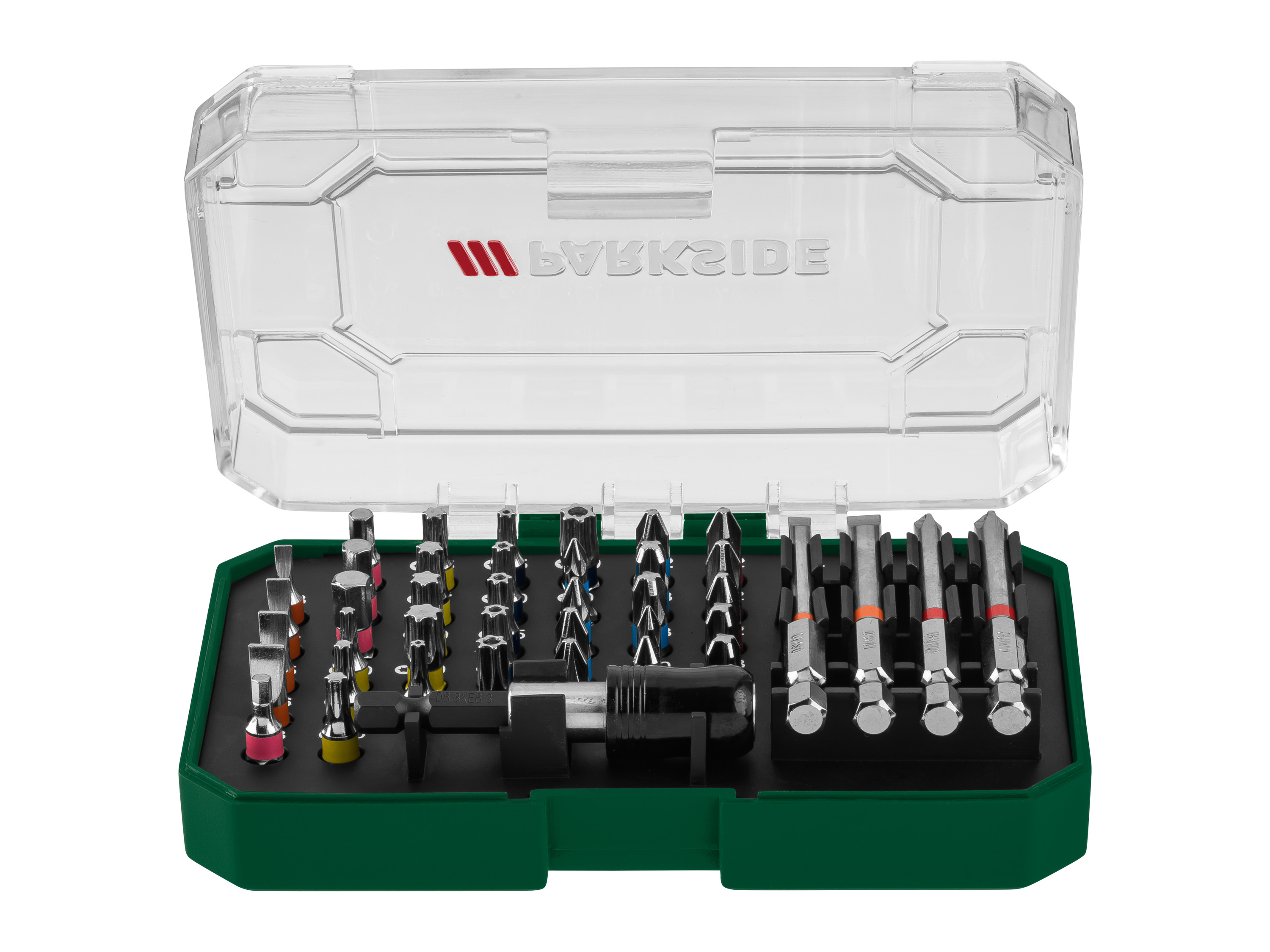 PARKSIDE® Ratschen-Bit- und Steckschlüssel-Set / Bit-Set / Ratschen-Schraubendreher-Bit- und Steckschlüssel-Set (Bit Set 25 mm/75 mm 41-tlg.)''