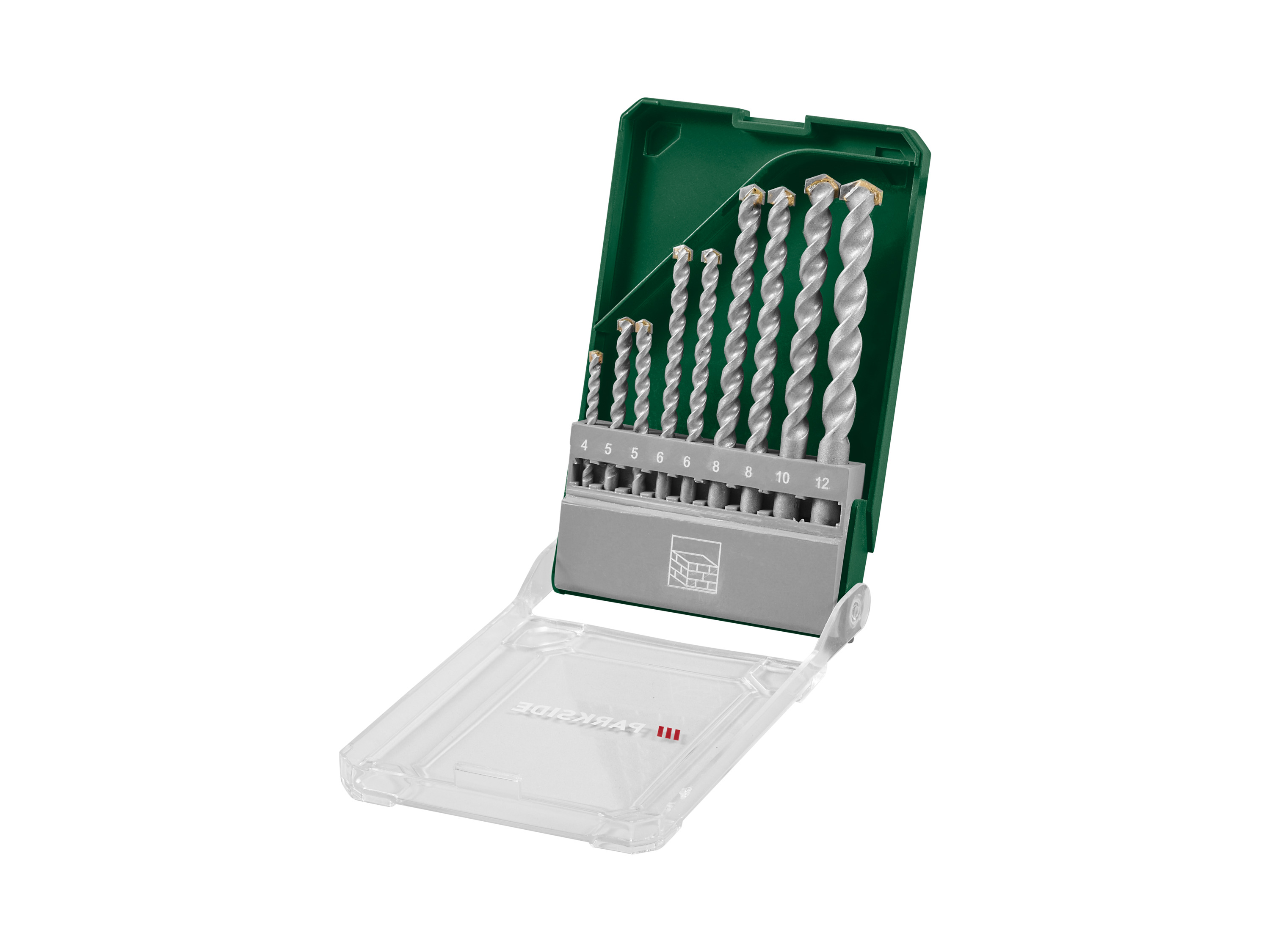 PARKSIDE® HSS-Multifunktionsbohrer-Set / Steinbohrer-Set / Holzbohrer-Set / SDS-Bohrer-Set (Steinbohrer-Set 9tlg.)''