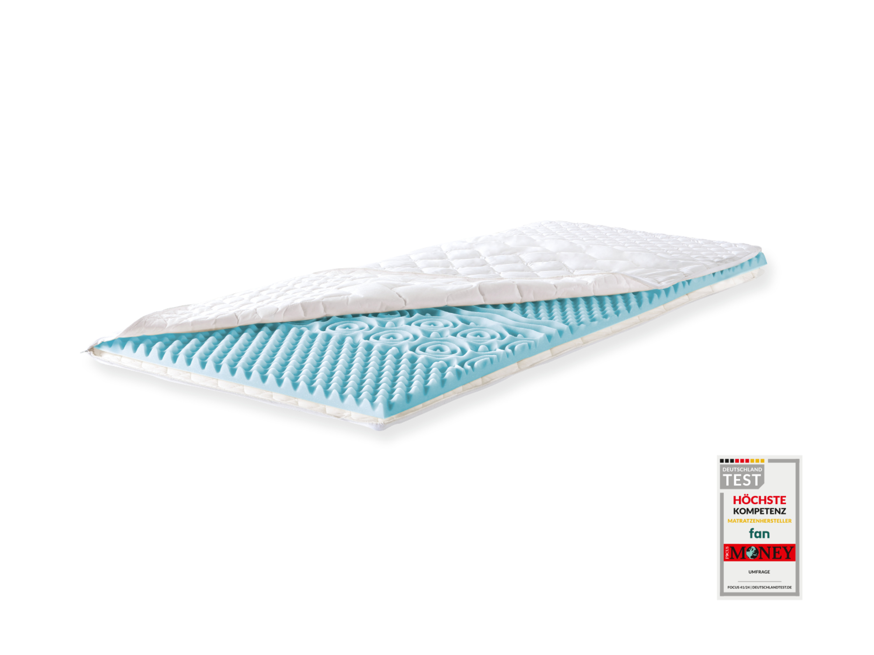 f.a.n. Medisan Matratzen-Topper Softly Komfort (90 x 190 cm)