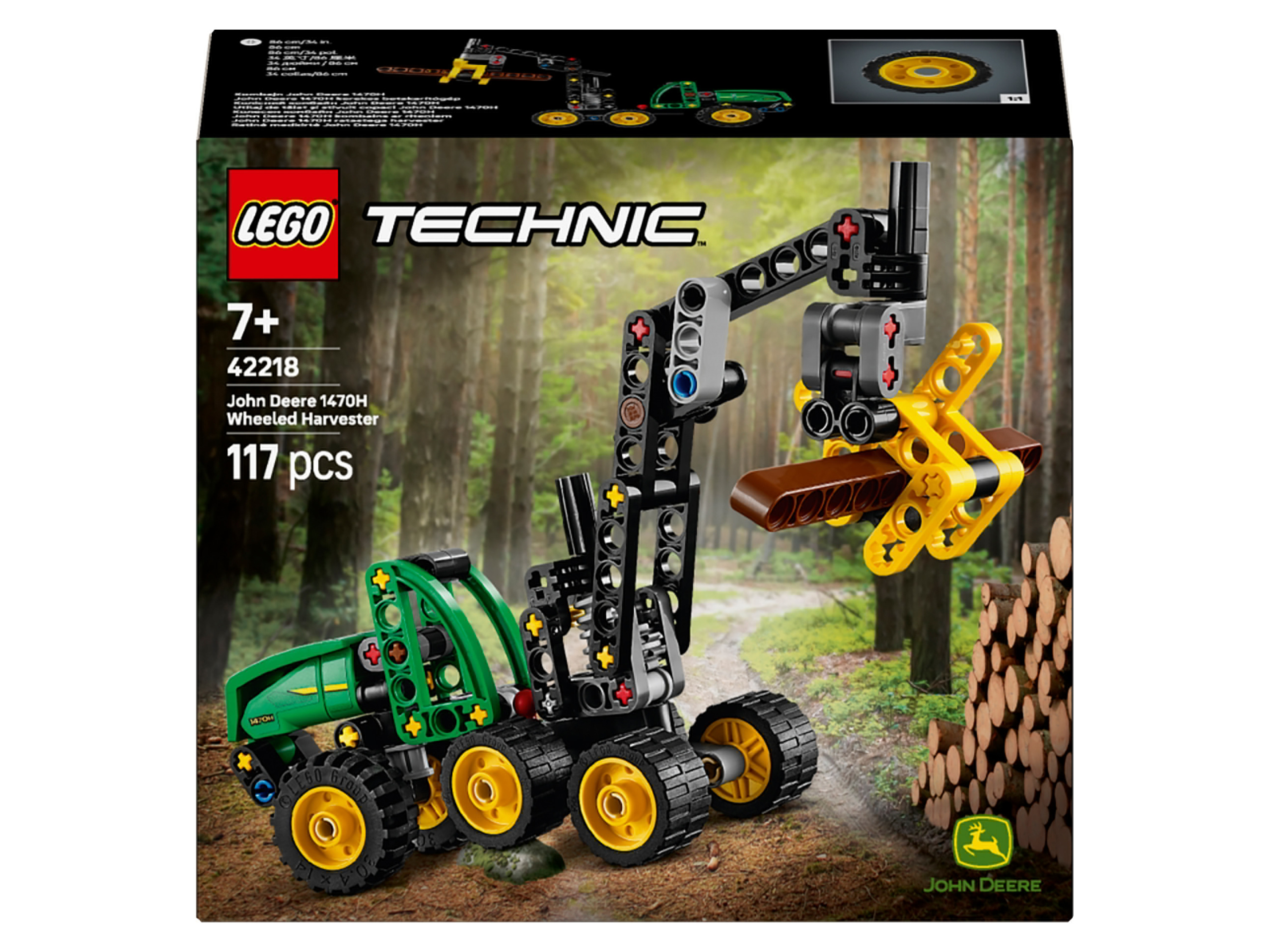 LEGO® TECHNIC 42218 John Deere 1470H Rad-Harvester