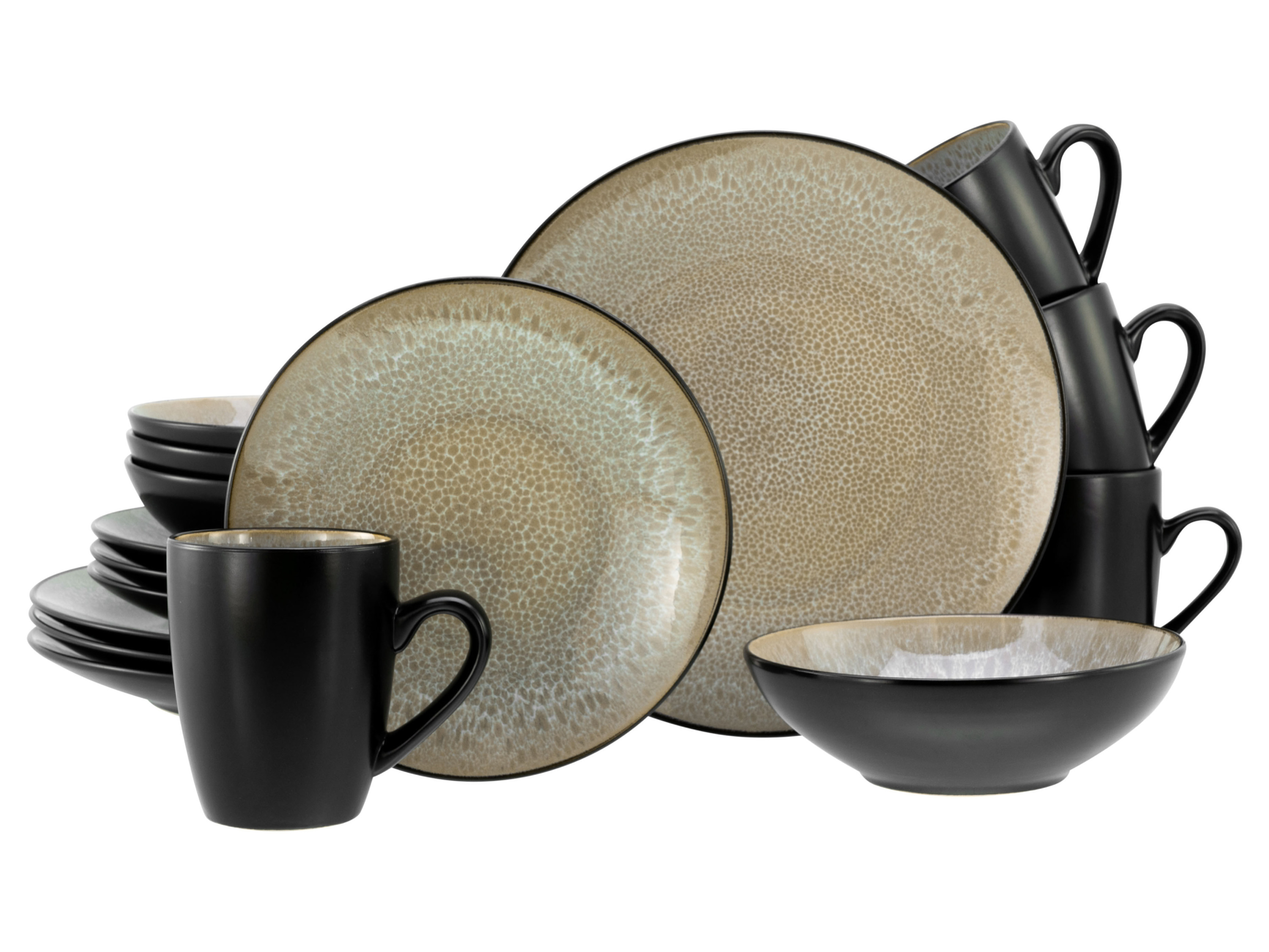 CREATABLE Geschirr-Set »Malmö«, 16-teilig/18-teilig (Kombiservice)