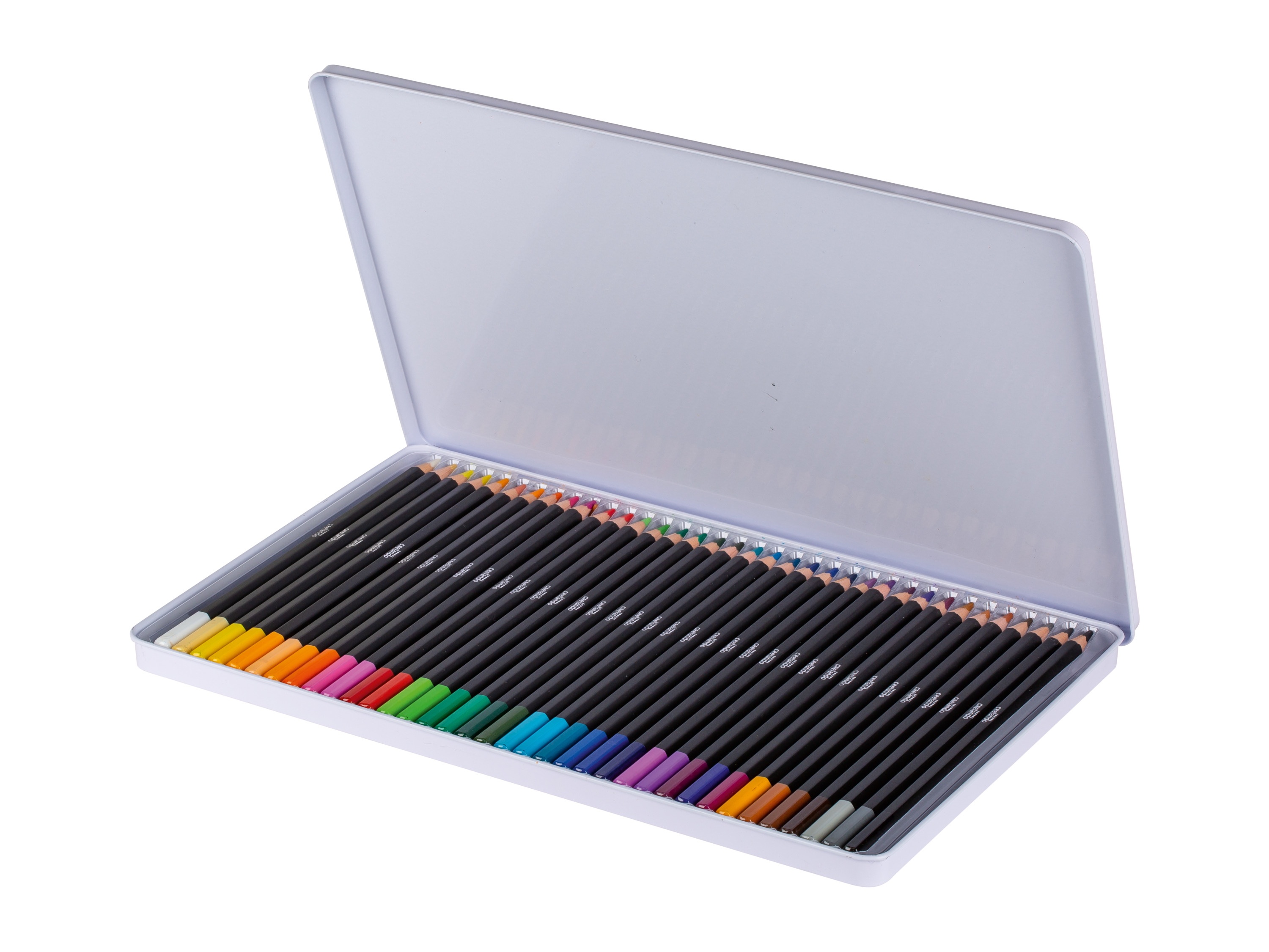 crelando® Künstlerbuntstifte im Metalletui (Buntstifte für Erwachsene)