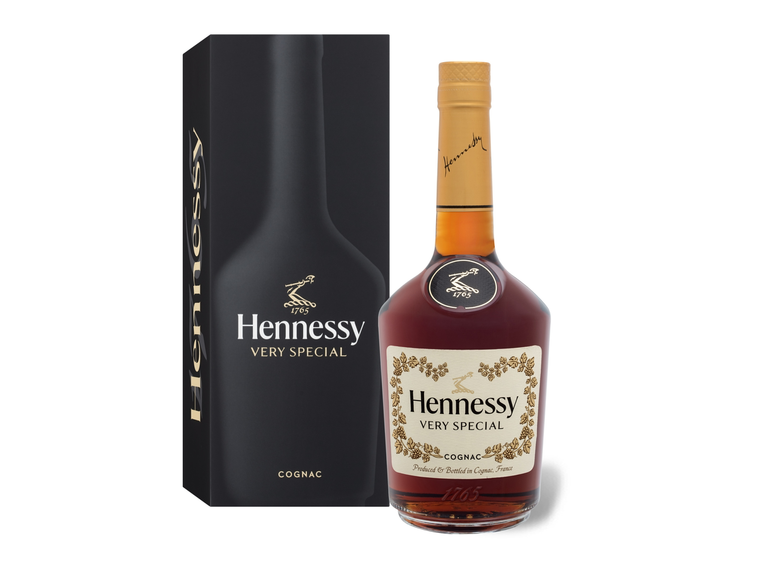 Hennessy Very Special Cognac mit Geschenkbox 40% Vol