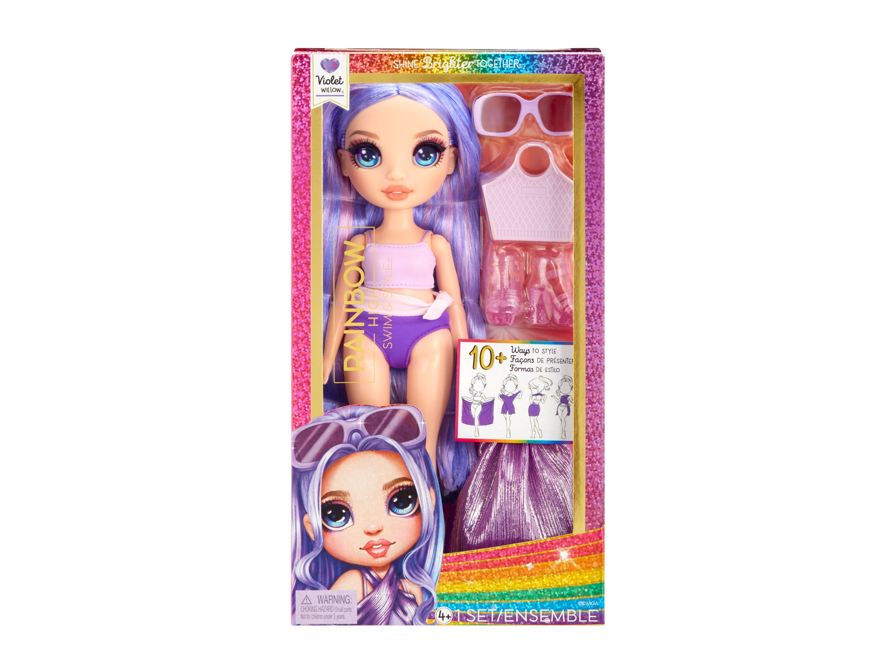 RAINBOW HIGH Swim and Style (Purple)''