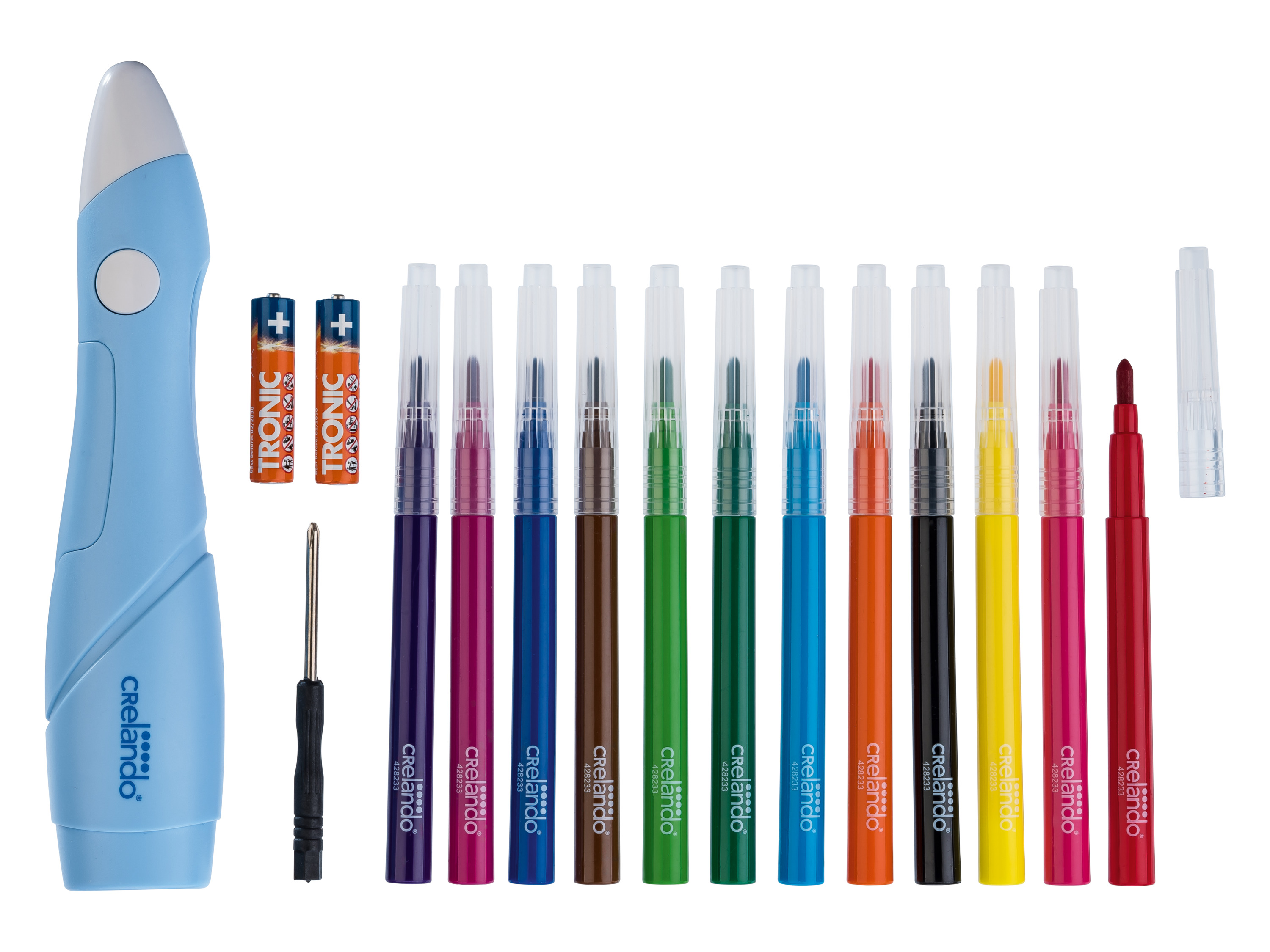 CRELANDO® Airbrush-Starterset''