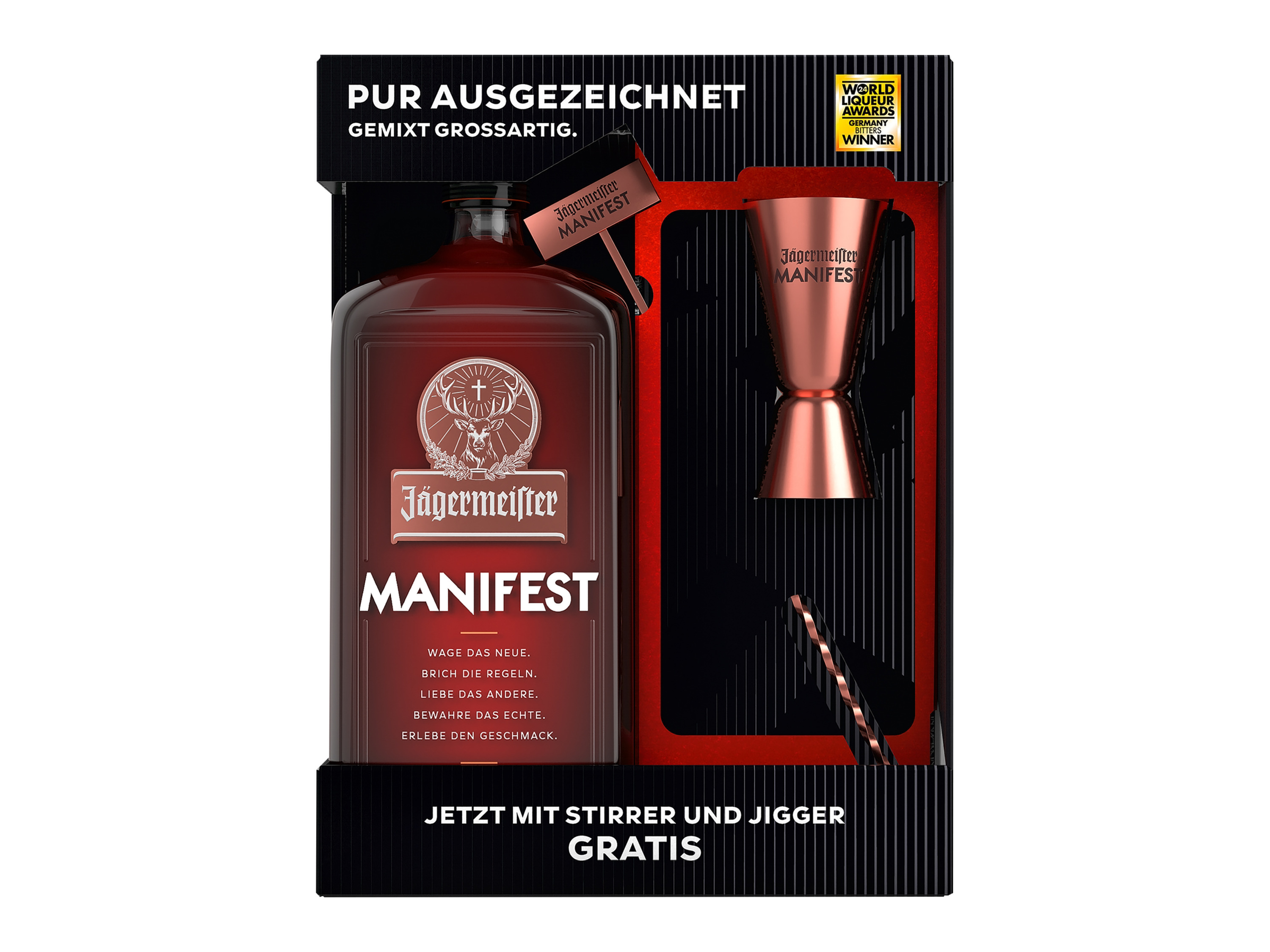 JÄGERMEISTER Manifest 38% Vol''