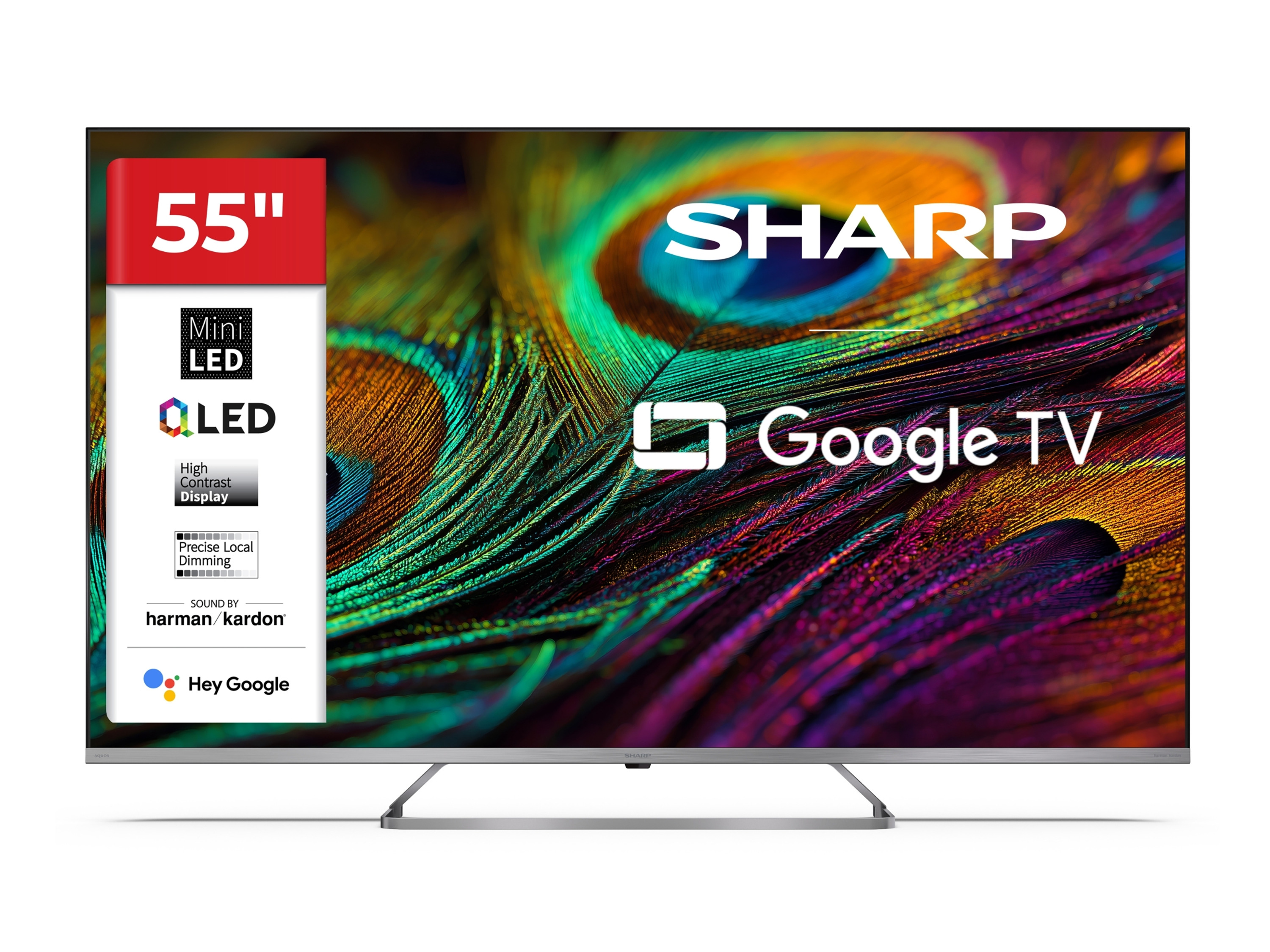 SHARP LED Fernseher »JP7765E«, 4K UHD Google TV (55 Zoll)