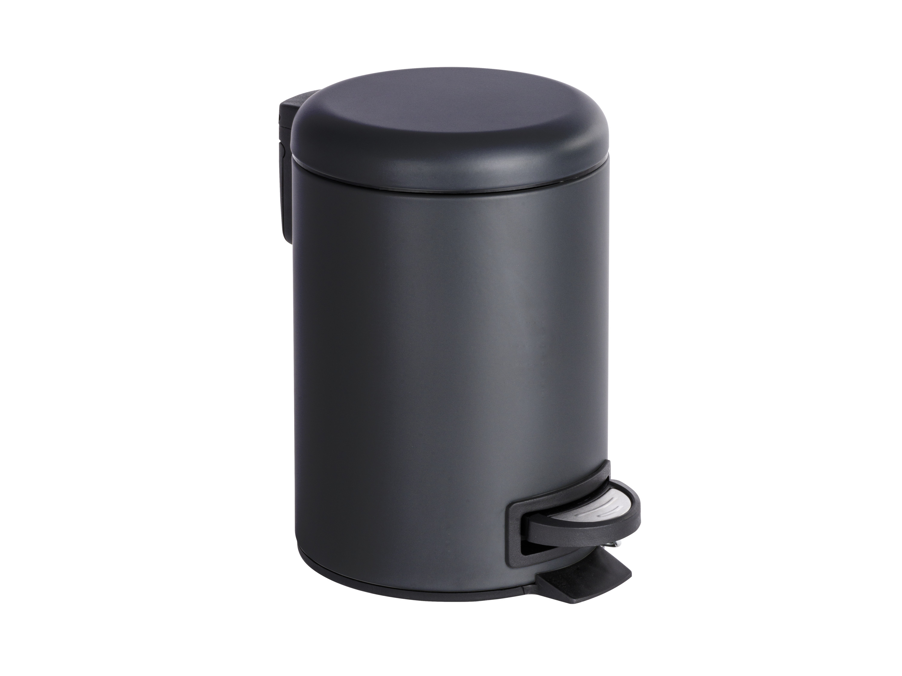 WENKO Kosmetik Treteimer Leman 3L (Schwarz)