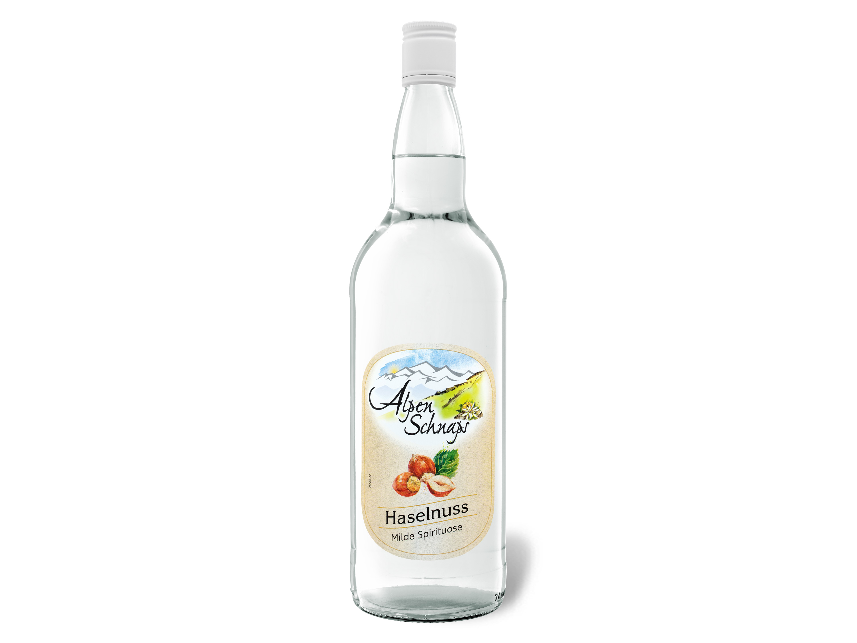 ALPENSCHNAPS Steinbeisser Haselnuss 33% Vol''