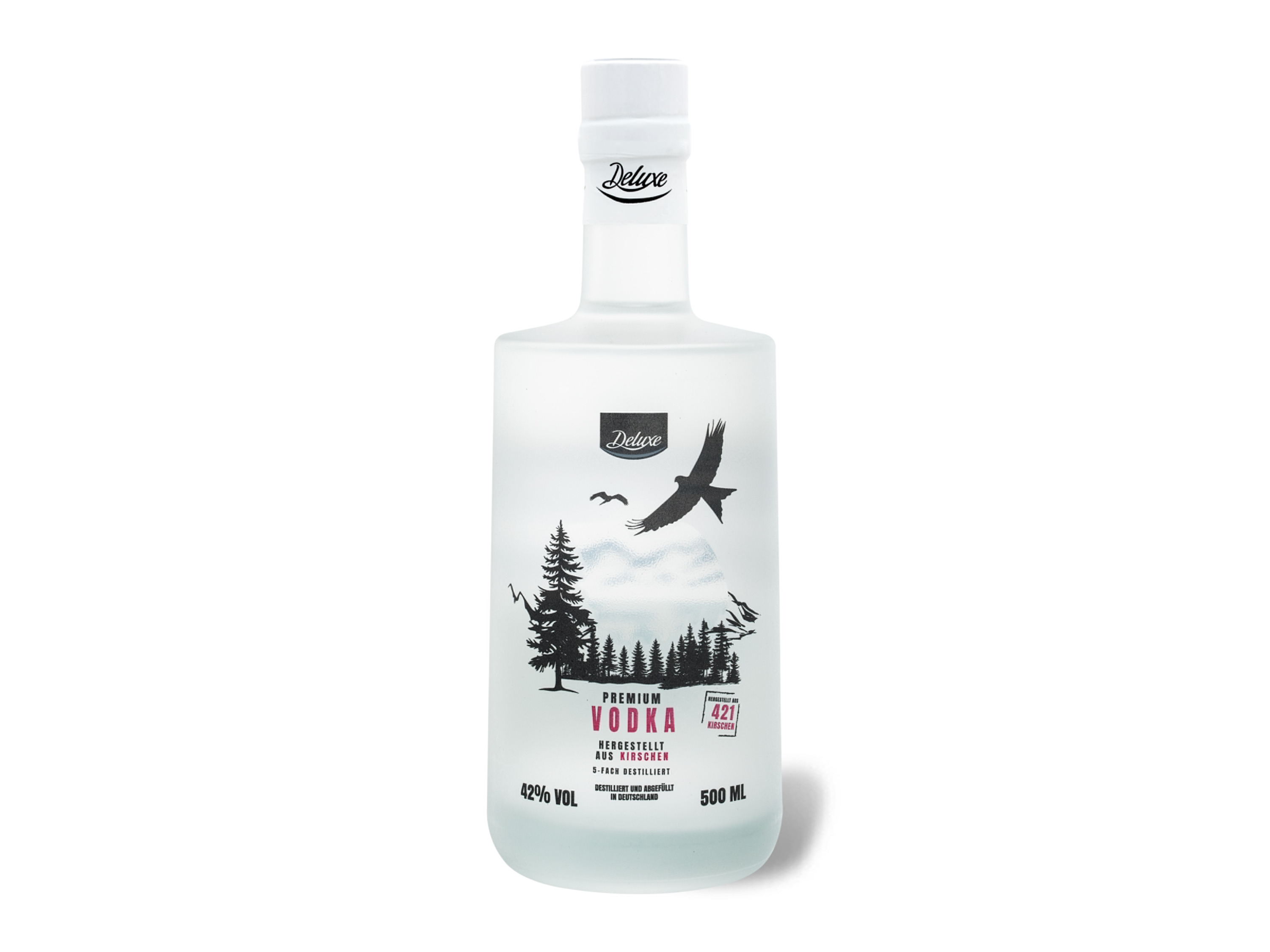 DELUXE Premium Vodka aus Kirschen 42% Vol