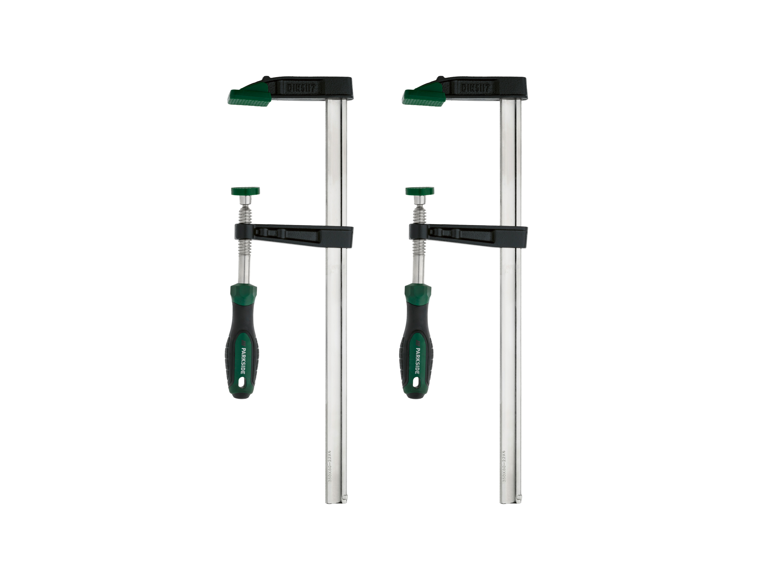 PARKSIDE® Schraubzwingen-Set (2er-, 3er-Set) Schraubzwinge (2er Set)