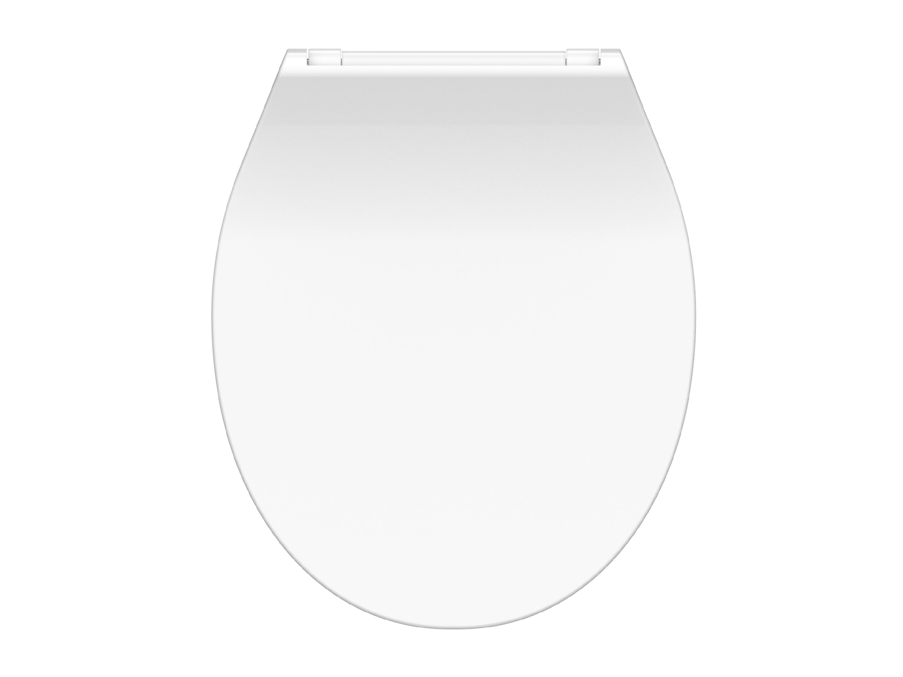 SCHÜTTE Toilettensitz SLIM mit Absenkautomatik und Schnellverschluss für die einfache Reinigung (Weiß)''