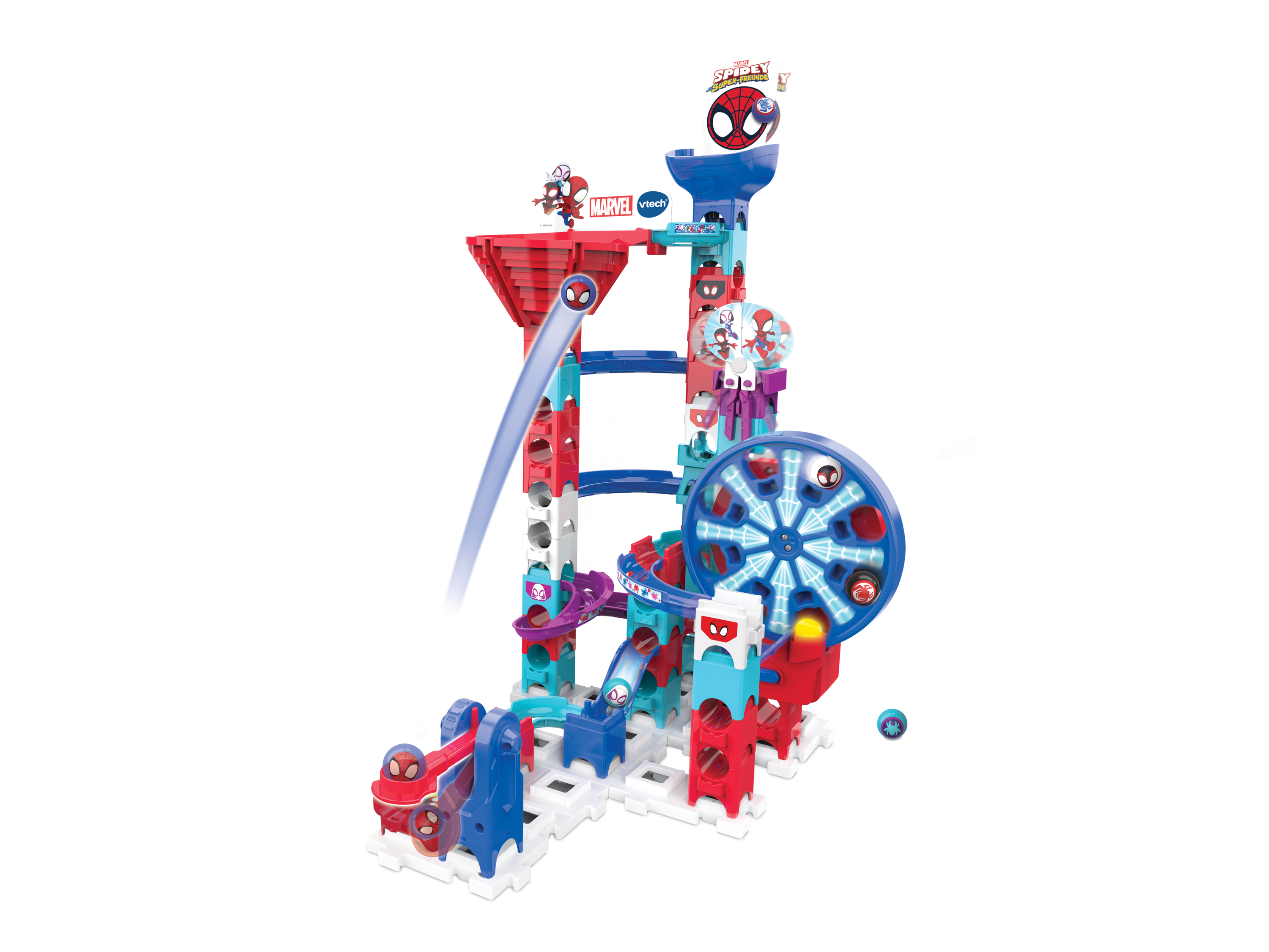 VTECH Marble Rush Kugelbahn - Spidey Super Spin Challenge SP300 E''