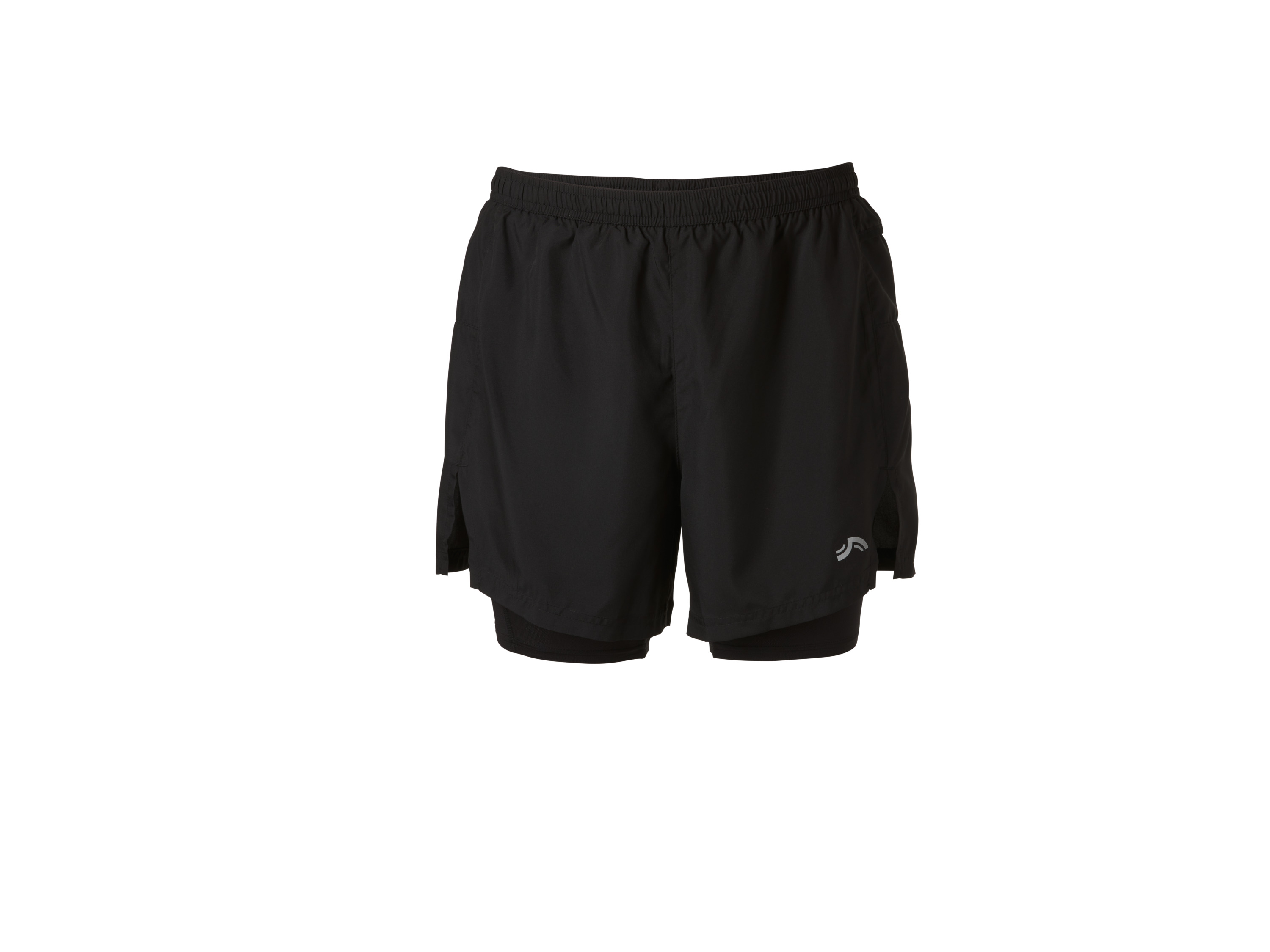 CRIVIT Herren Funktionsshorts, mit Handytasche (Schwarz, M (48/50))