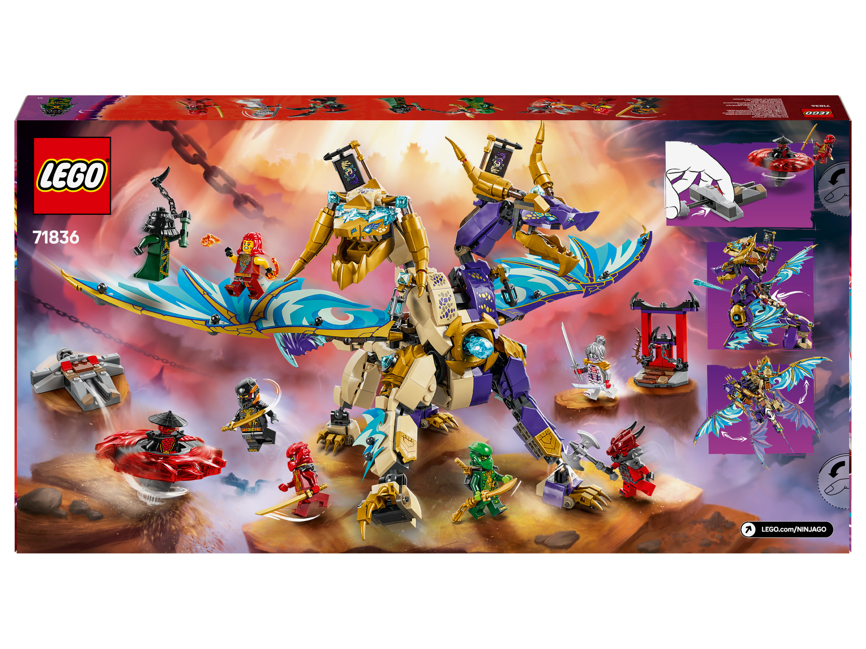 LEGO® NINJAGO 71836 Arc Dragon of Focus V29