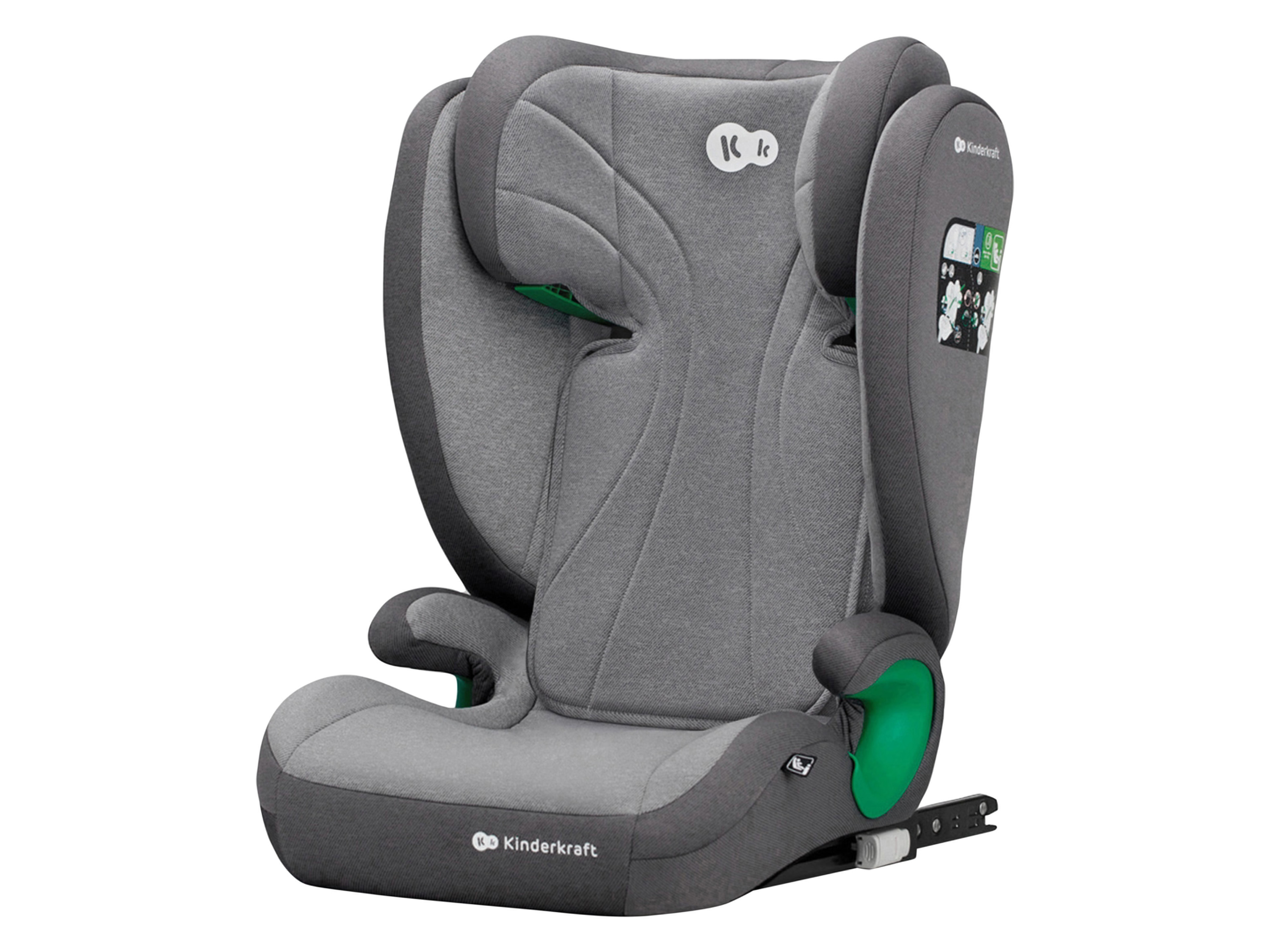 KINDERKRAFT Autositz JUNIOR FIX 2 (Rocket Grey)