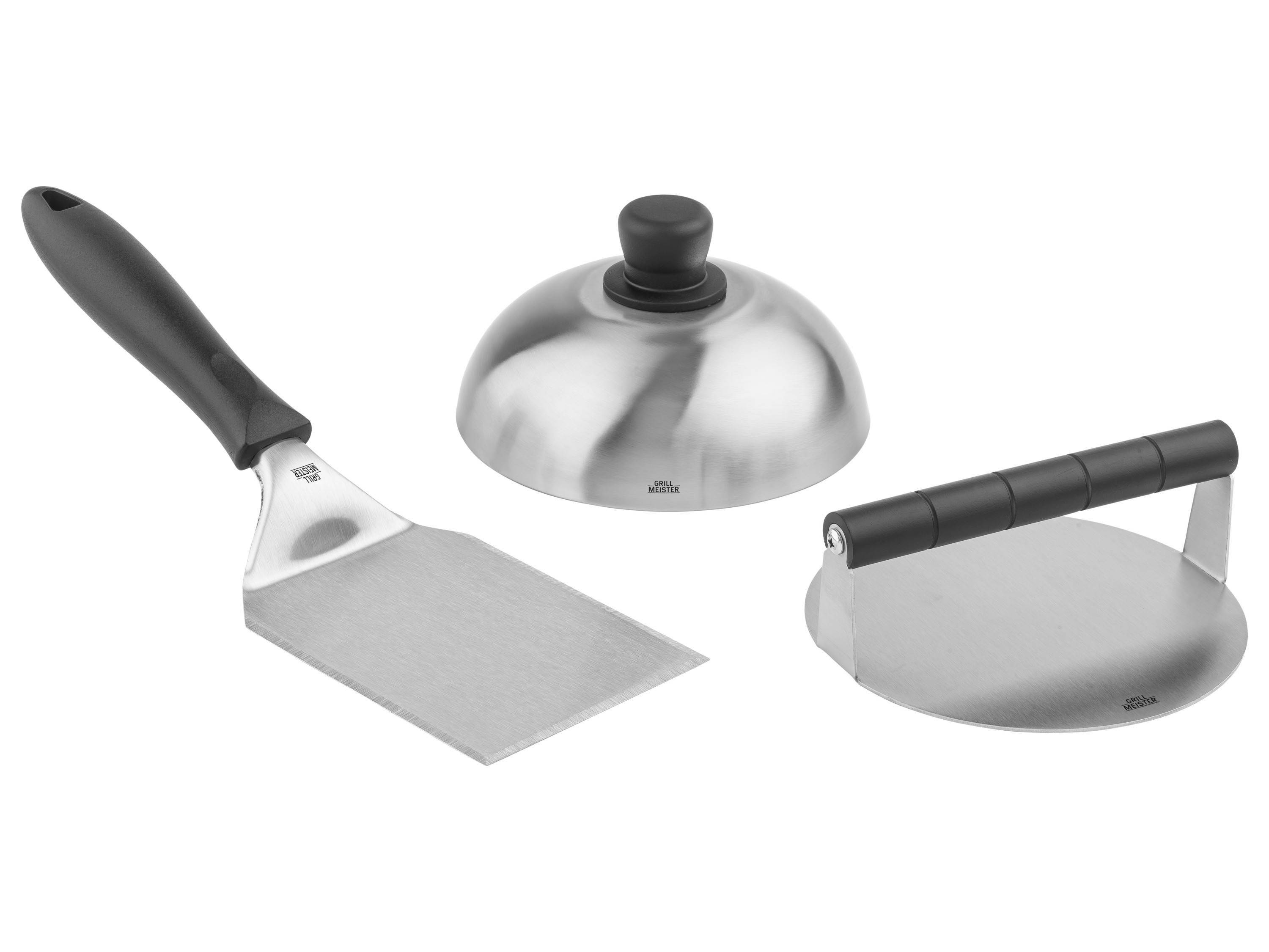 GRILLMEISTER Burger-Set / Pulled-Pork-Set (Starter-Kit Burger)