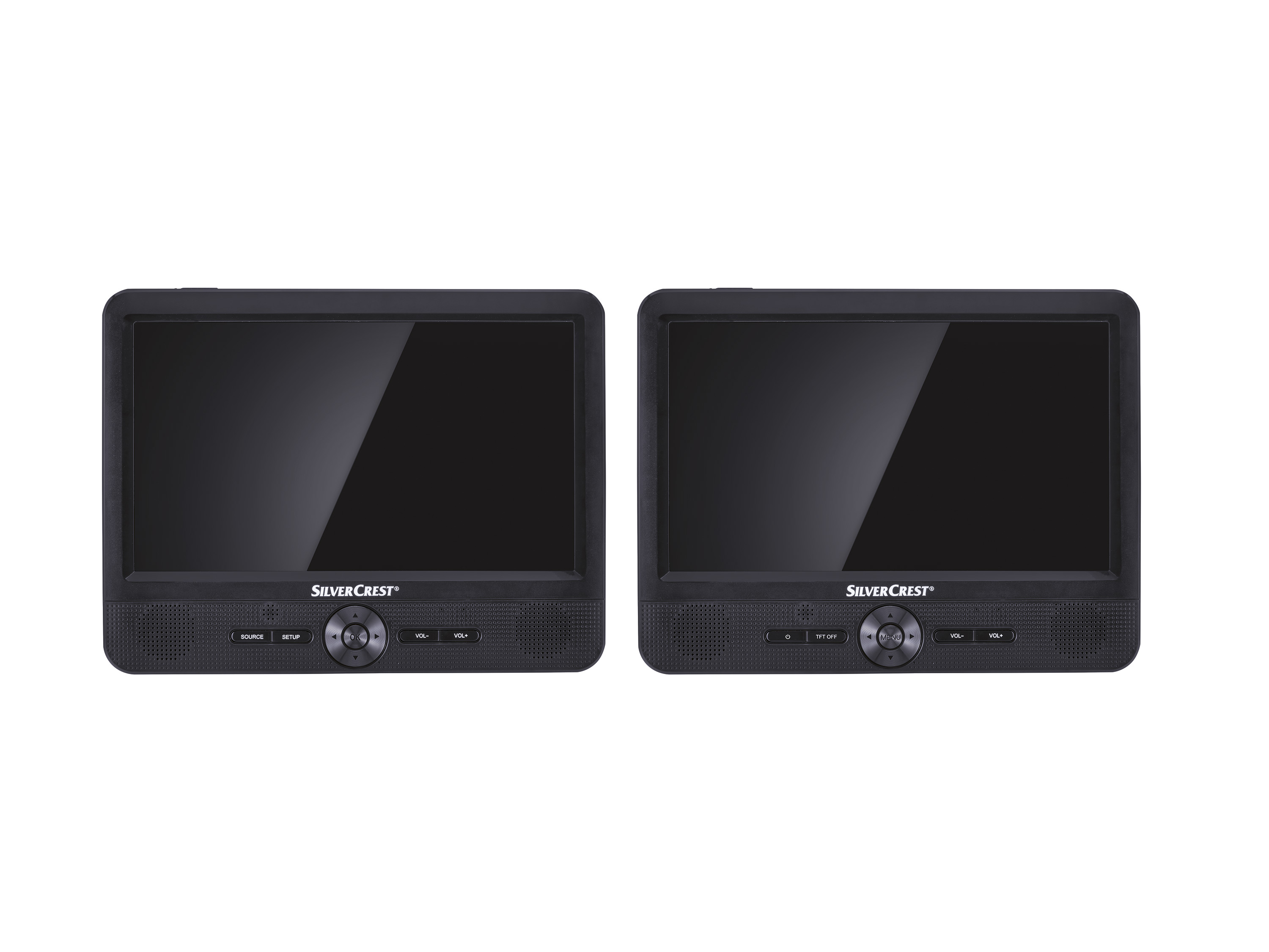 SILVERCREST® Tragbarer DVD-Player »SPDP 18 A1«, mit 2 Bildschirmen''