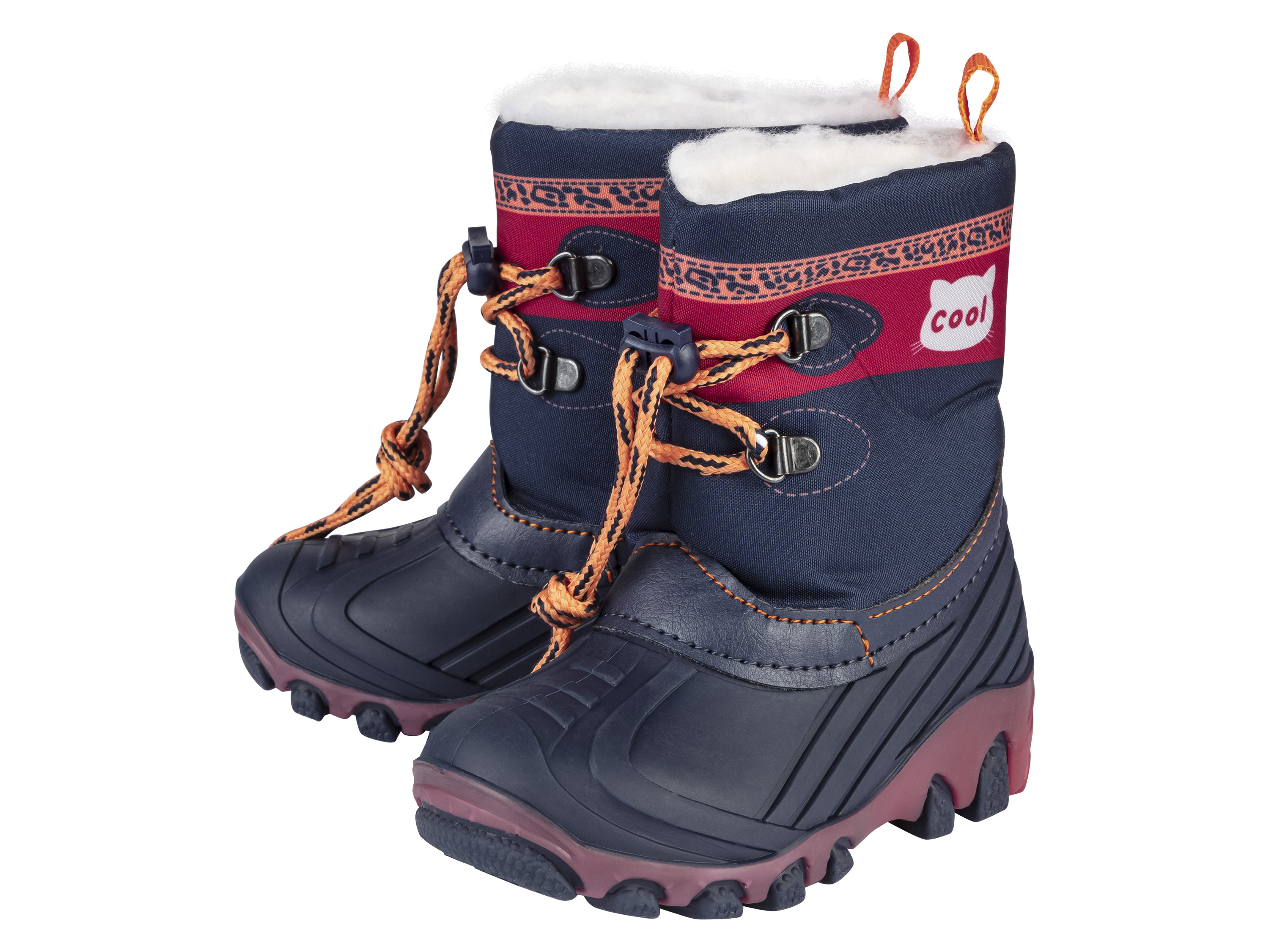 lupilu® Kleinkinder LED-Winterstiefel (navy/pink, 29)''