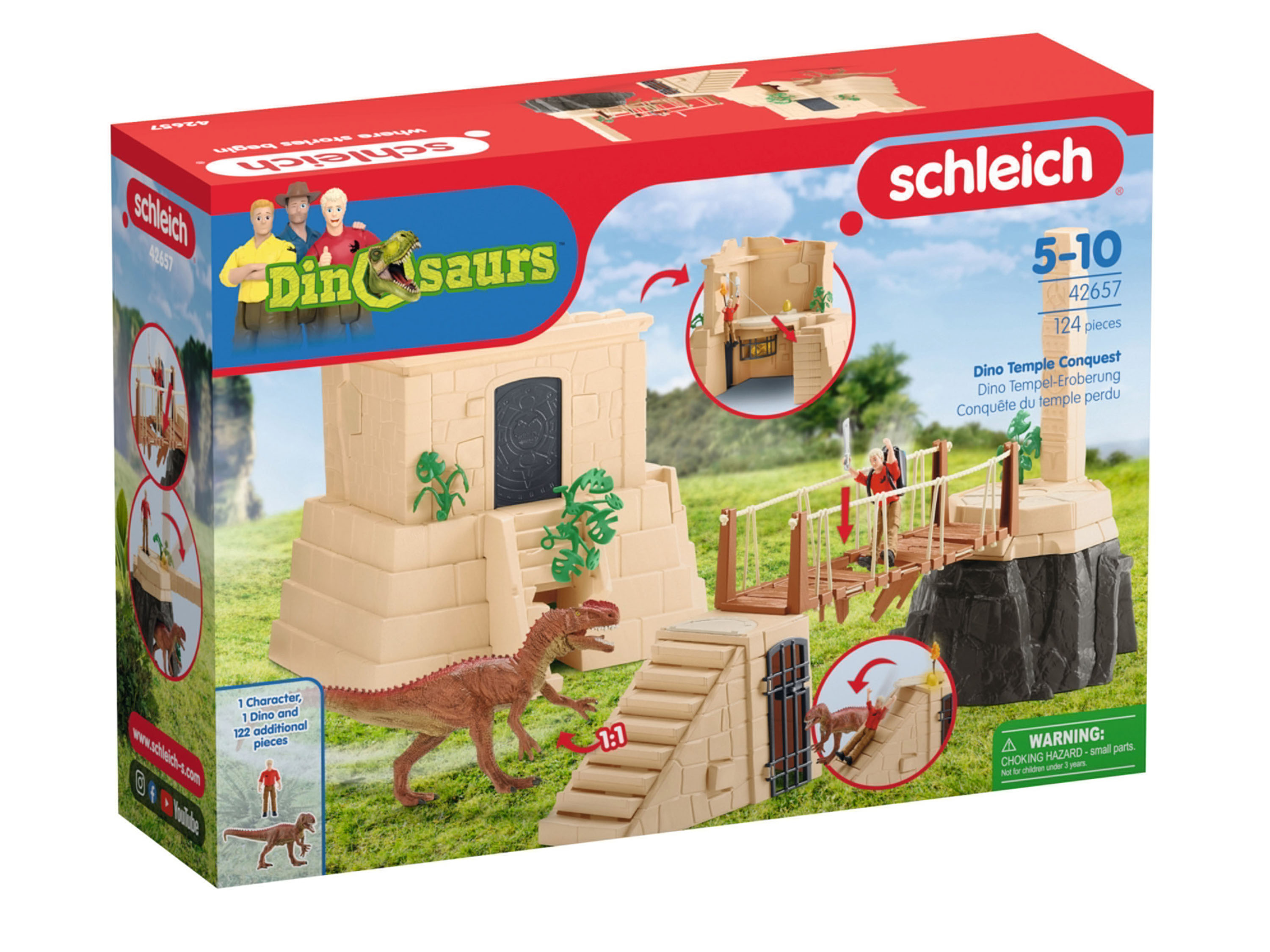 Schleich 42657 »Abenteuer im Dino Tempel«''