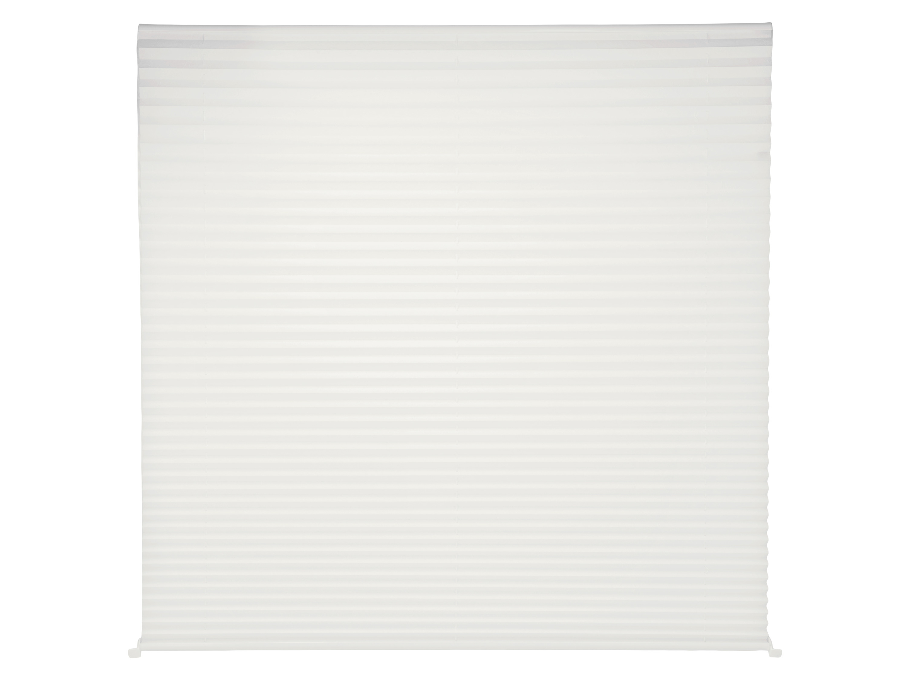 LIVARNO® Plissee Rollo für Fenster, 100 x 130 cm, Montage ohne Bohren (Weiß)''