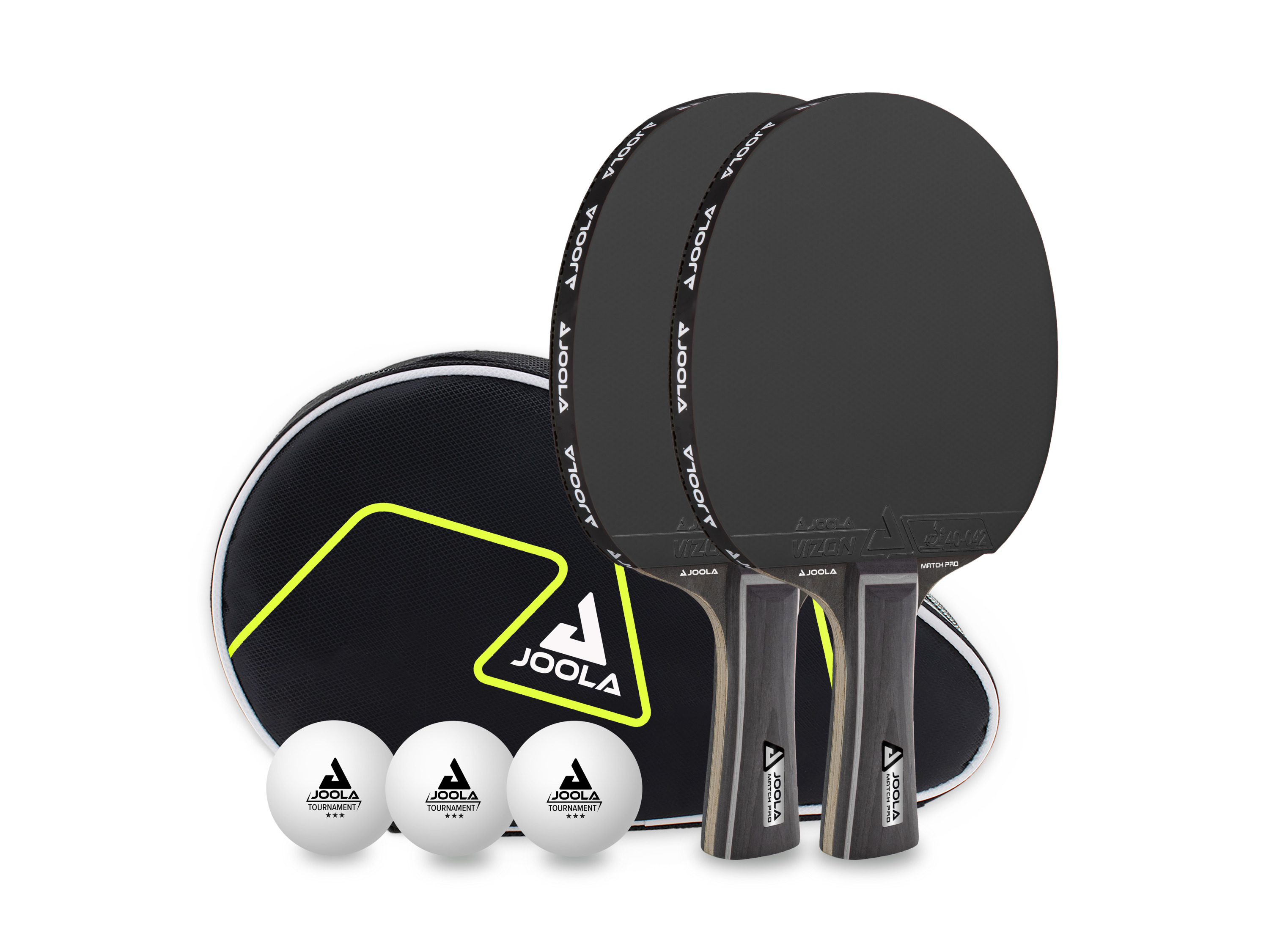 JOOLA Tischtennis-Set Black Duo Pro
