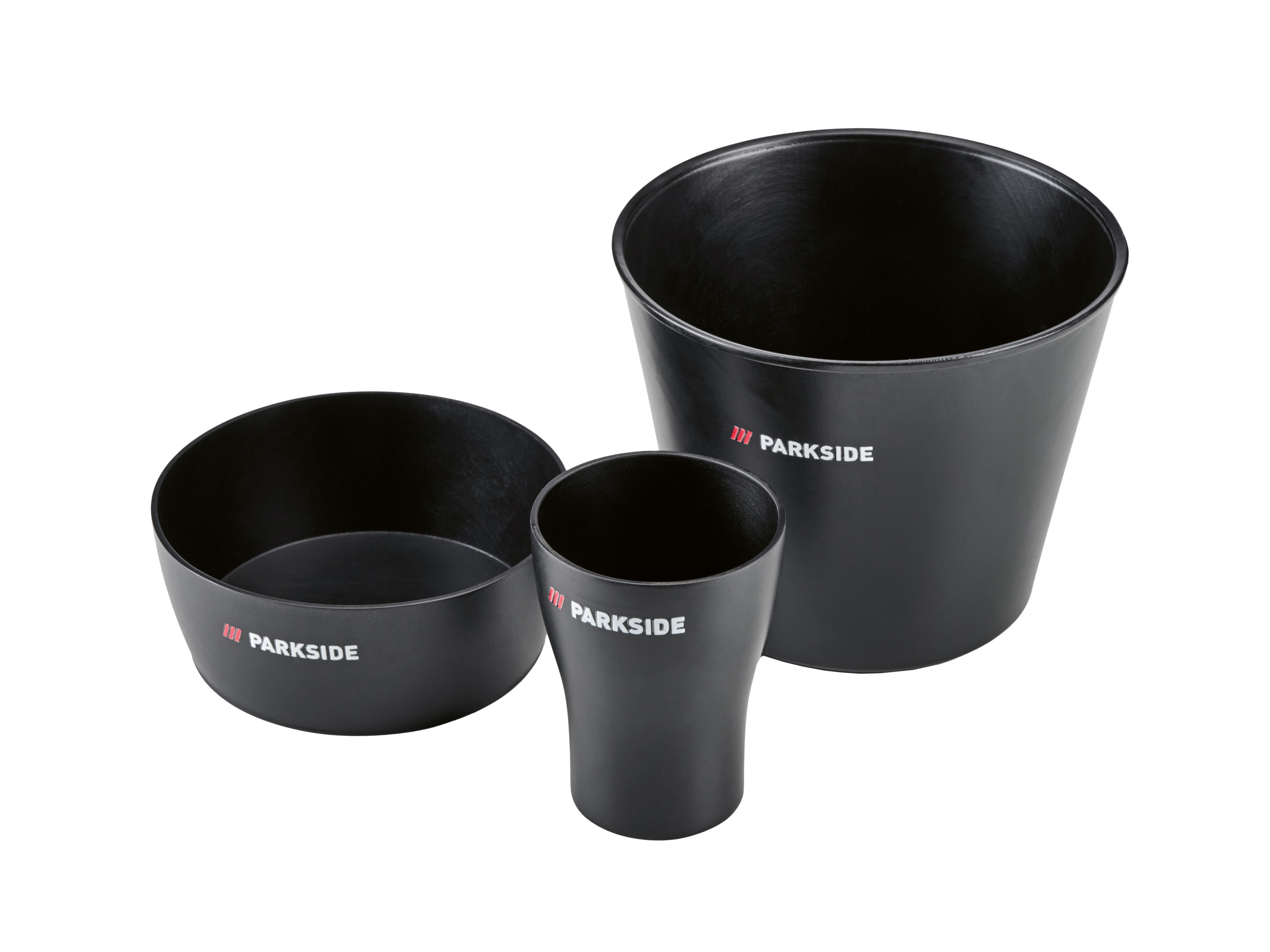 PARKSIDE® Japanspachtel-Set / Spachtel-Set / Gipsbecher-Set (Gipsbecher-Set 3-tlg)''