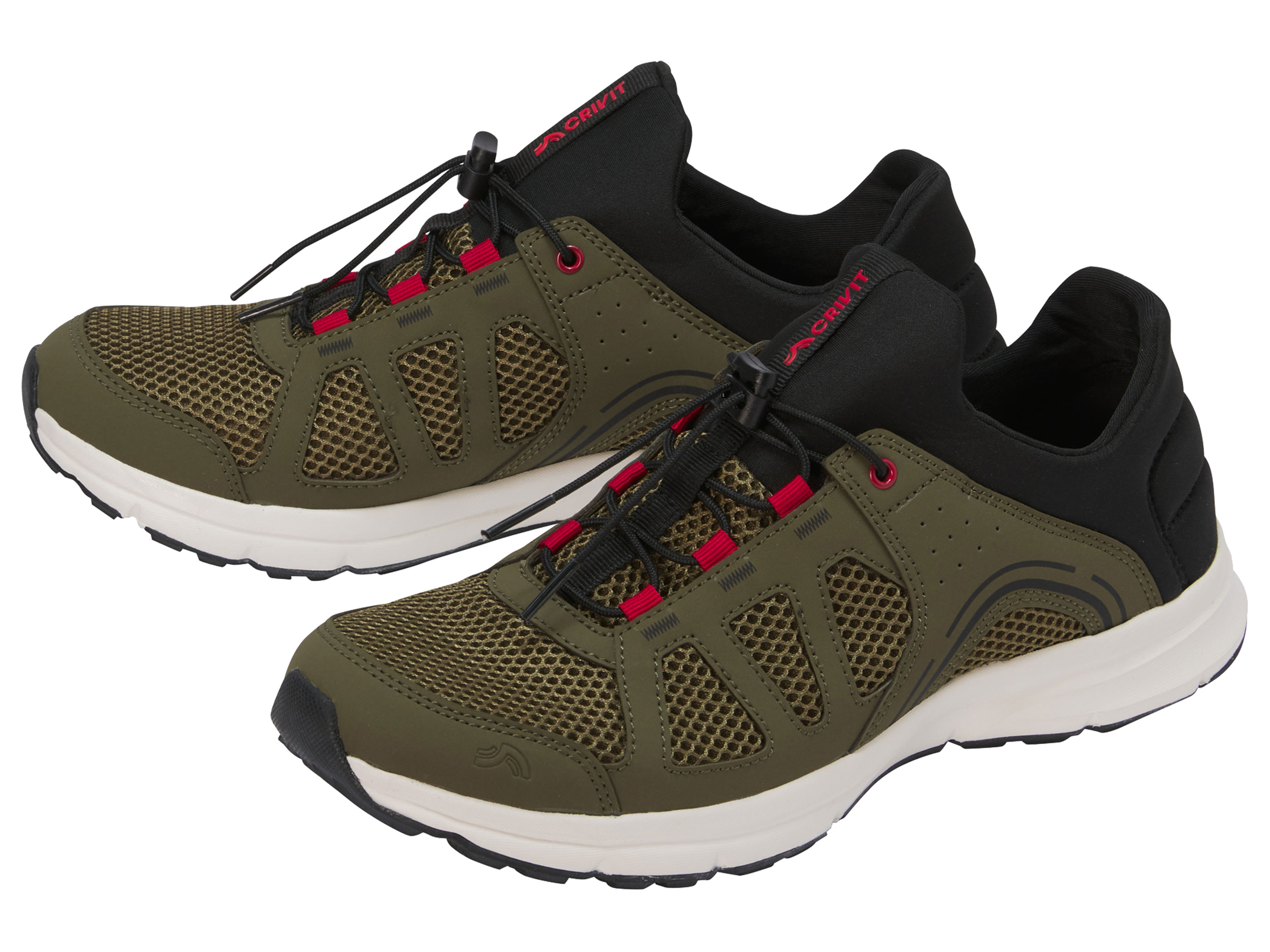 CRIVIT Herren Outdoorschuhe (Olive, 43)