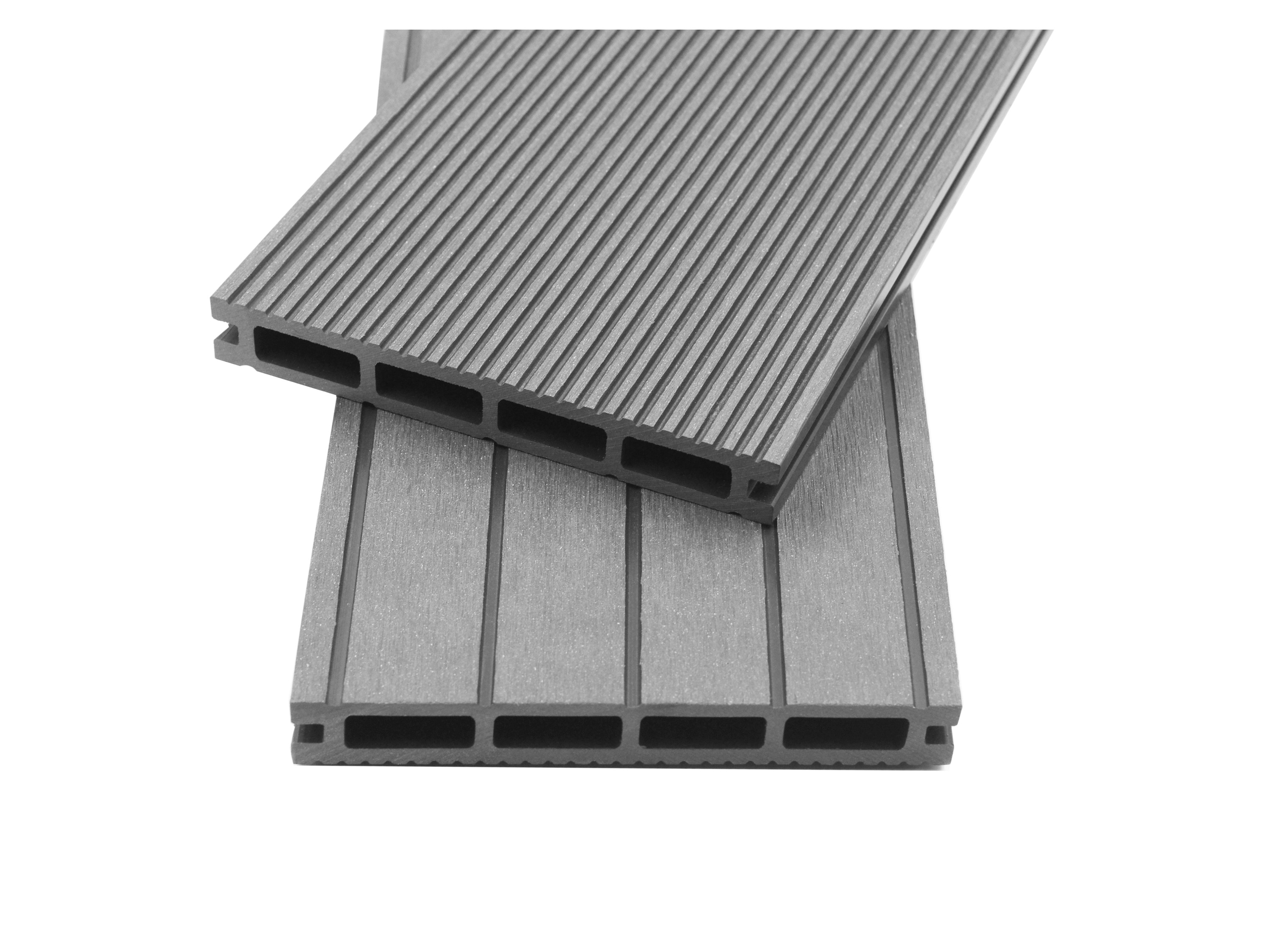 HOME DELUXE WPC Terrassendielen SAMANA (2,20 m) (20m², Hellgrau)