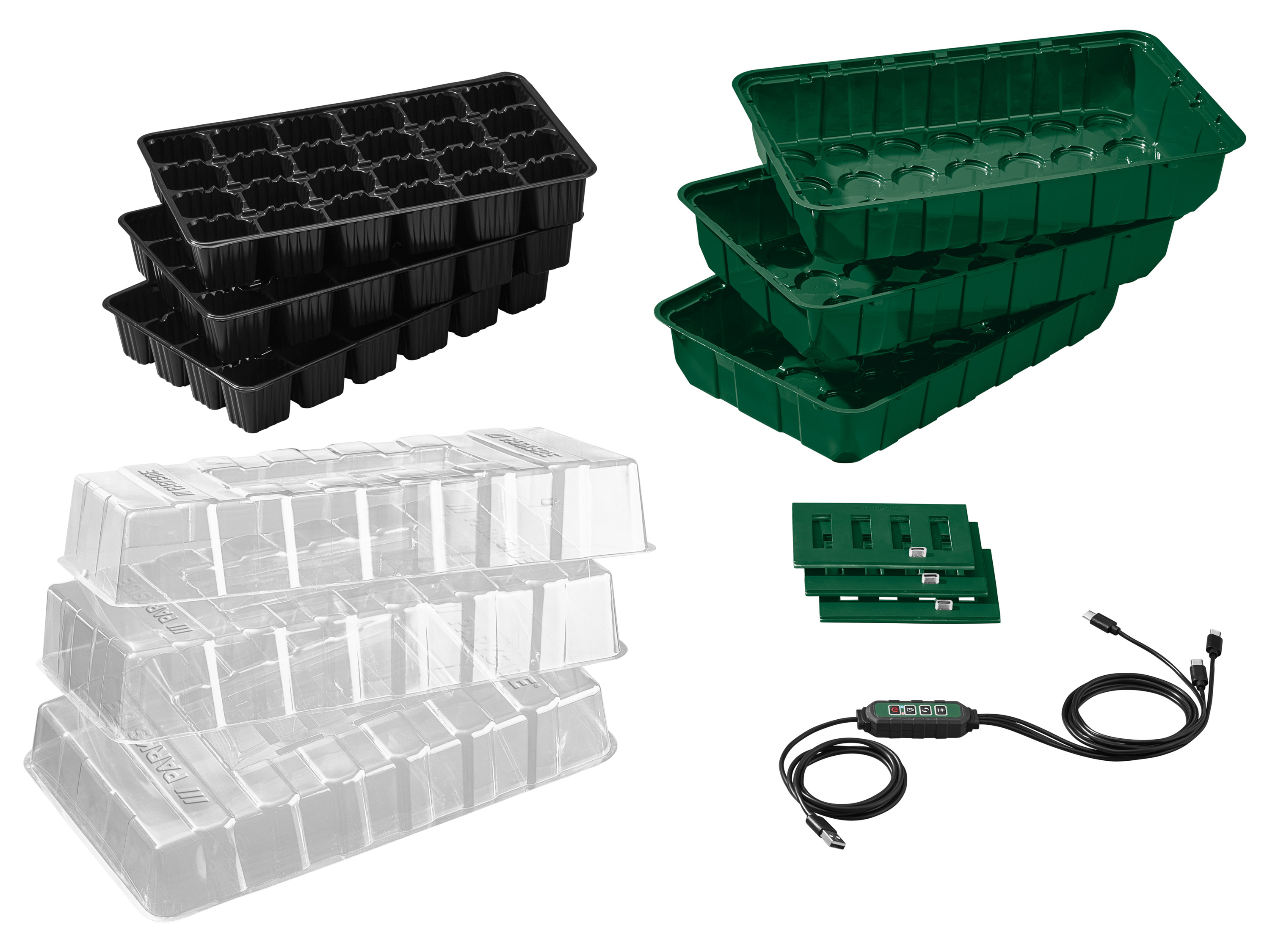 PARKSIDE® LED-Anzuchtkasten-Set