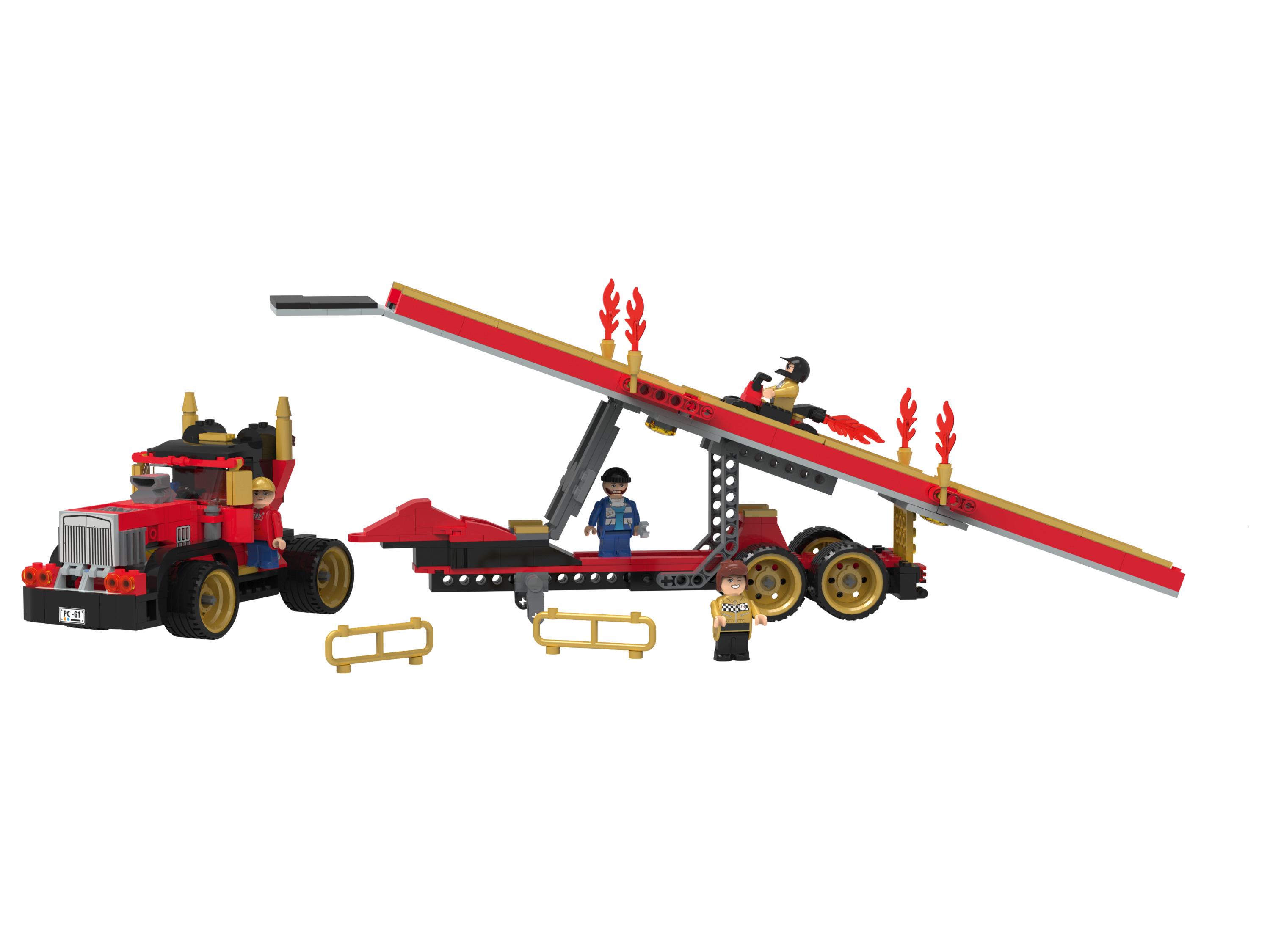 LUPILU® Clippys Set M (Stunt LKW)