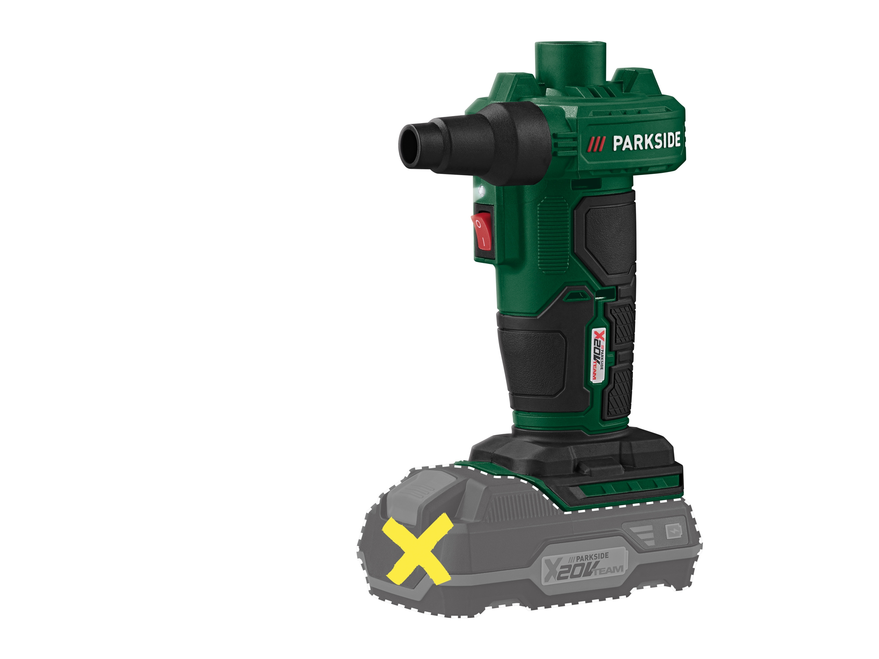 PARKSIDE® Akku und Ladegerät) (Akku-Luftpumpe)''