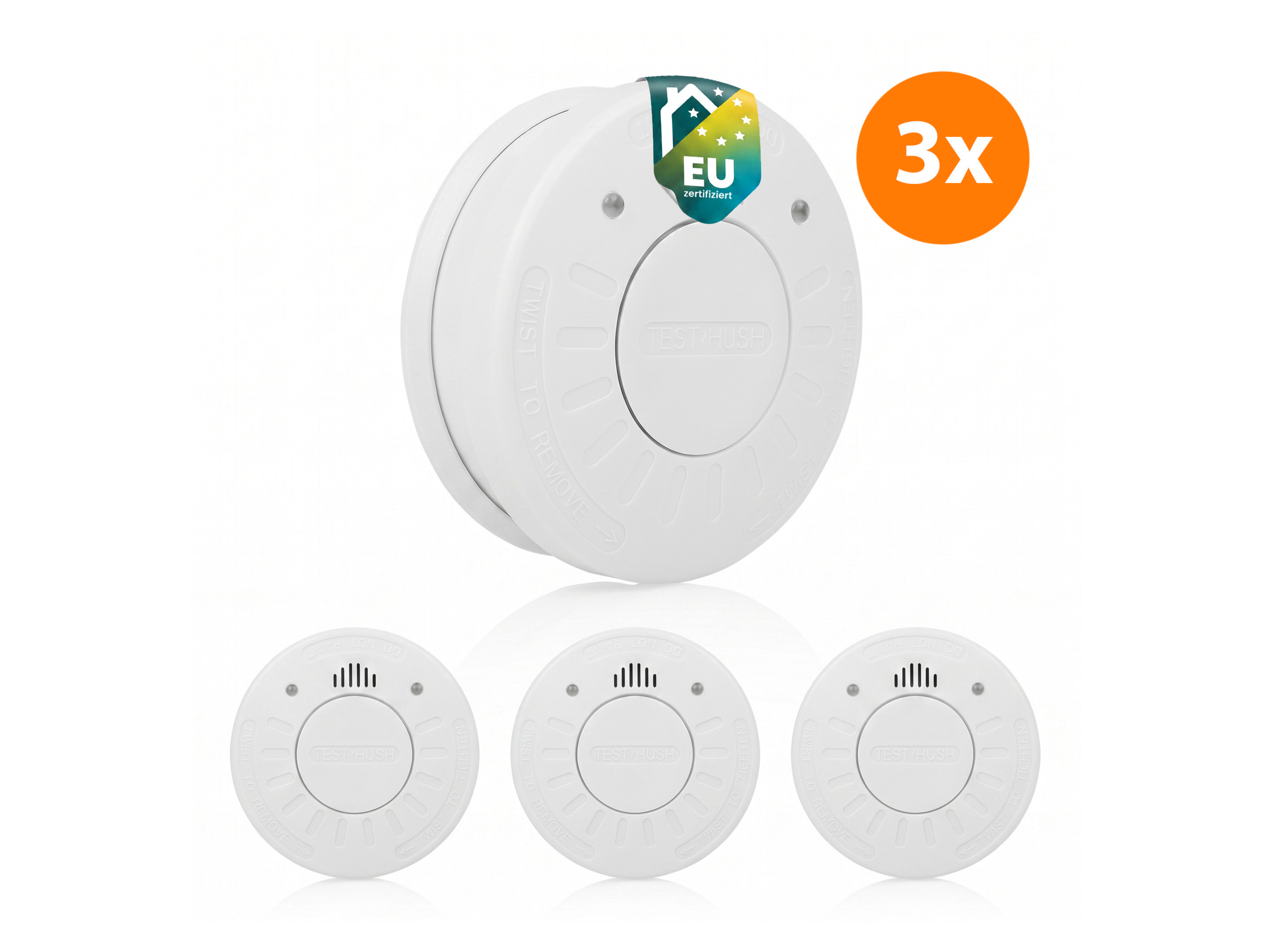 SMARTWARES Rauchmelder »RM520«, 3er-Set