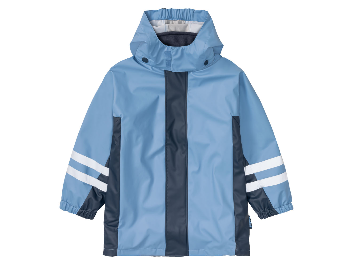 Playshoes Kleinkinder Regenjacke (marine/hellblau, 86/92)