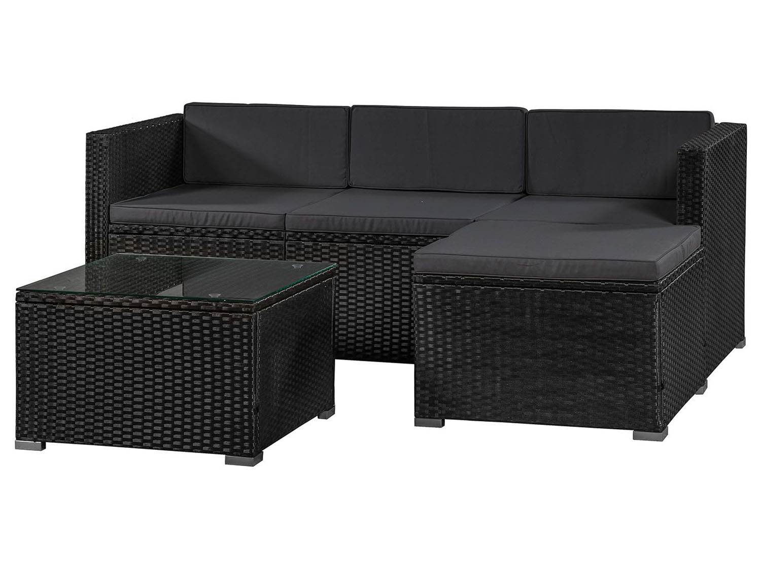 Juskys Gartenlounge Punta Cana (Dunkelgrau, M)