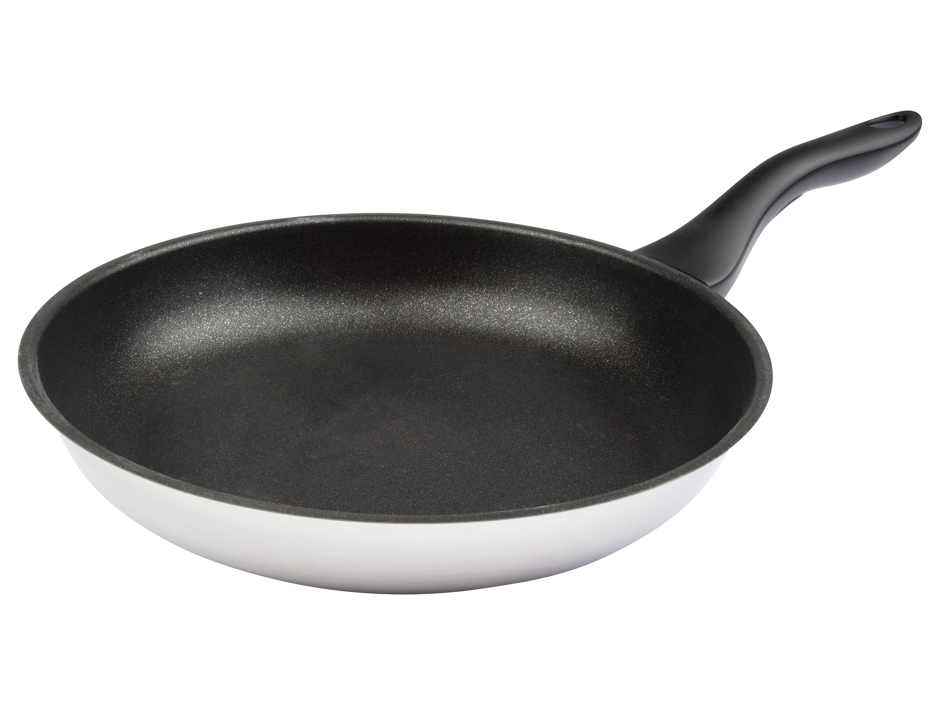 ERNESTO® Pfanne Edelstahl 28 cm (Pfanne beschichtet)