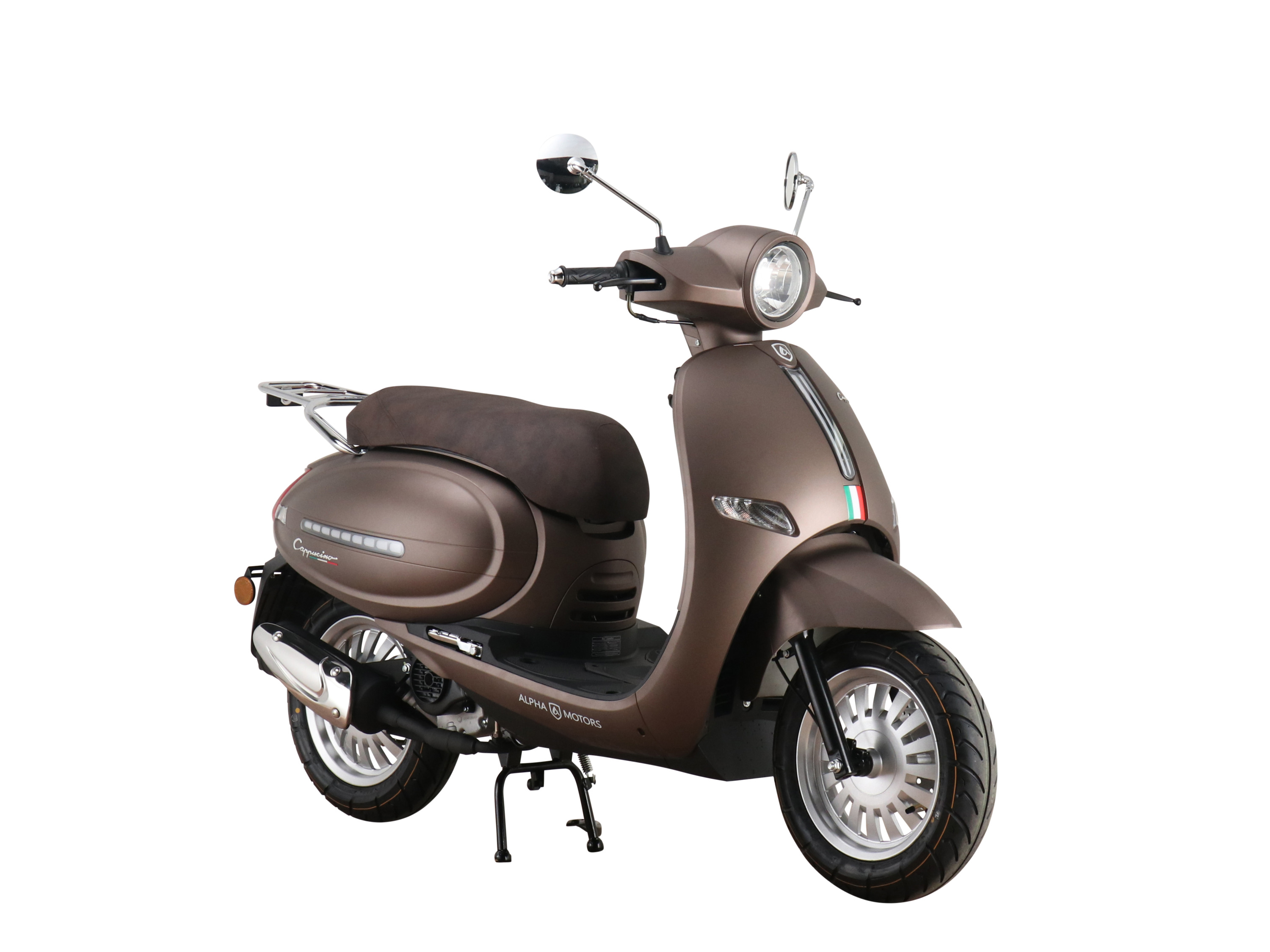 Alpha Motors Motorroller »Cappucino«, 45 km/h / 85 km/h, EURO 5 (125 ccm 85 km/h)