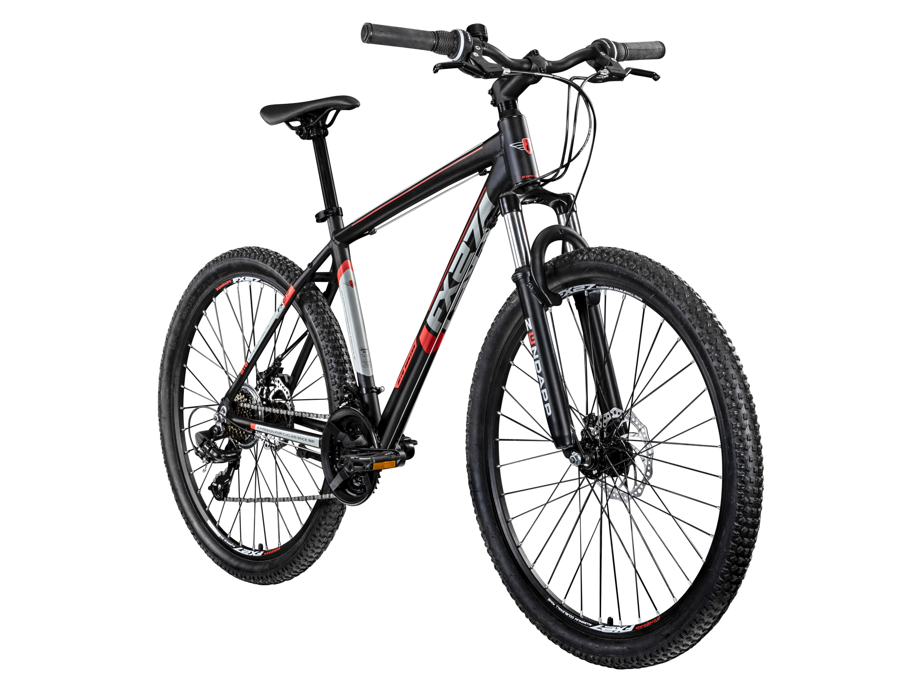ZÜNDAPP Mountainbike »FX27«, 27,5 Zoll (Schwarz/Rot)''