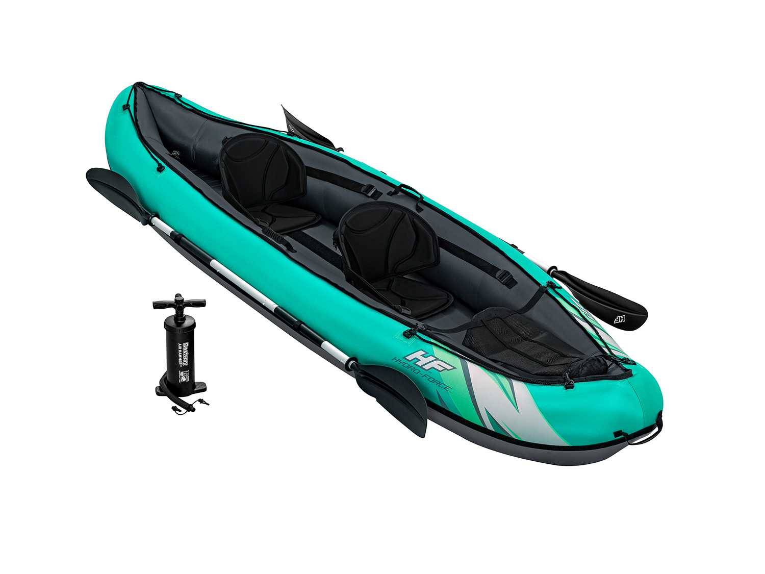BESTWAY Hydro-Force™ Kajak-Set „Ventura“ für 2 Personen 330 x 94 x 48 cm''