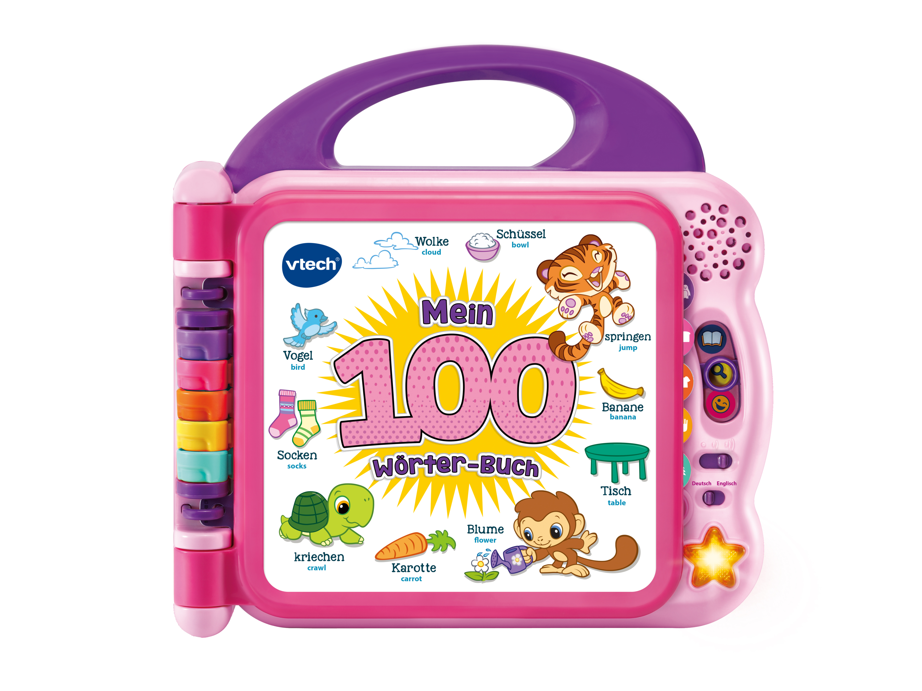 VTECH Mein 100-Wörter-Buch pink''