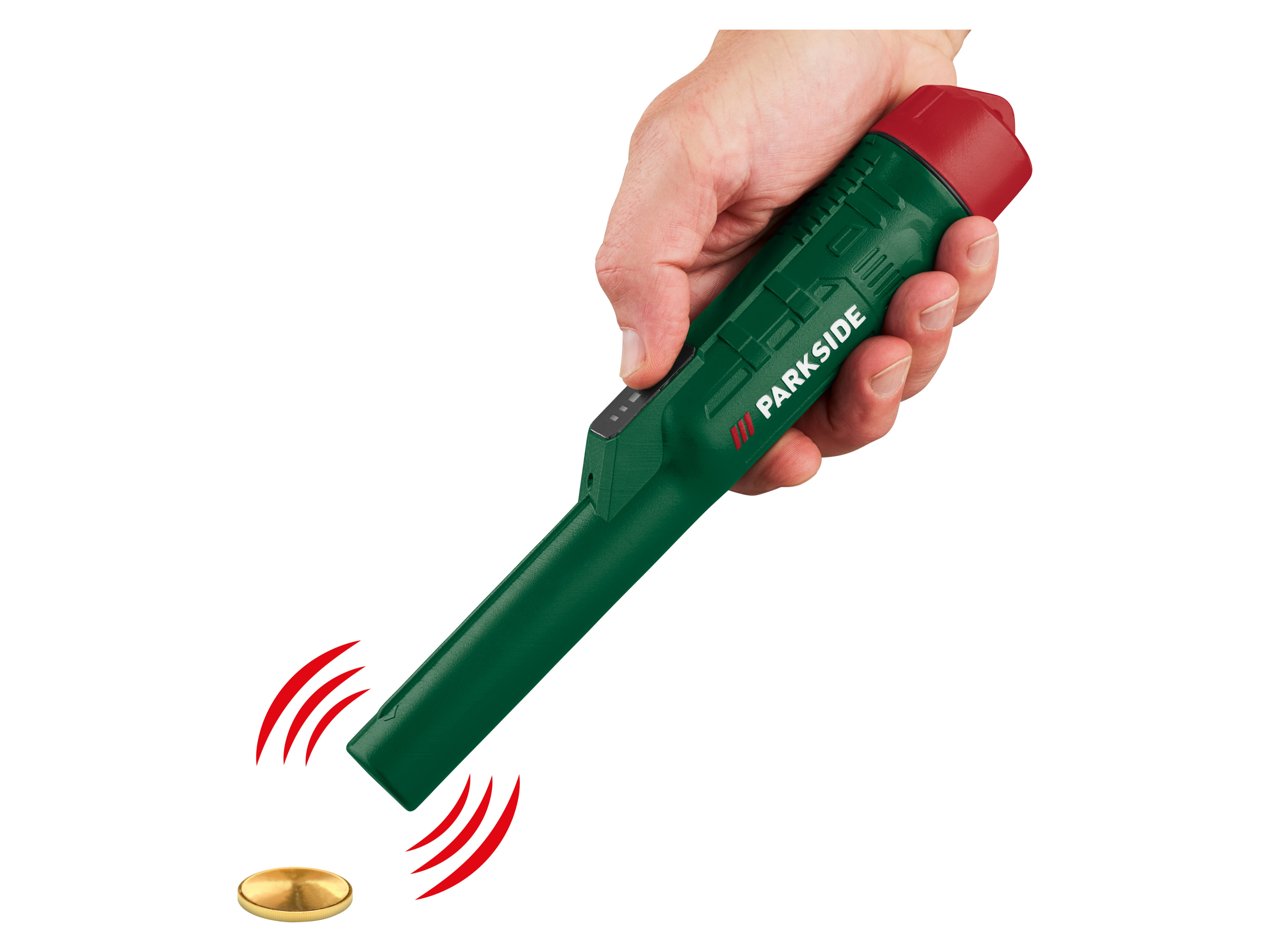 PARKSIDE® 4 V Akku-Metalldetektor »PAMD 4 A1«, mit Akku und USB-Kabel