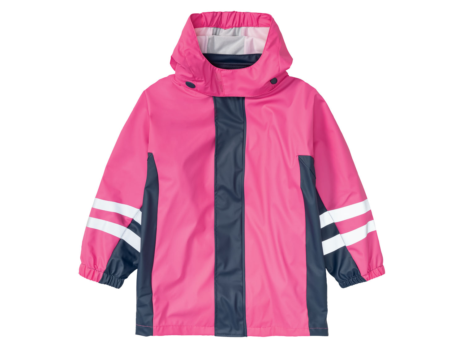 Playshoes Kleinkinder Regenjacke (marine/pink, 110/116)