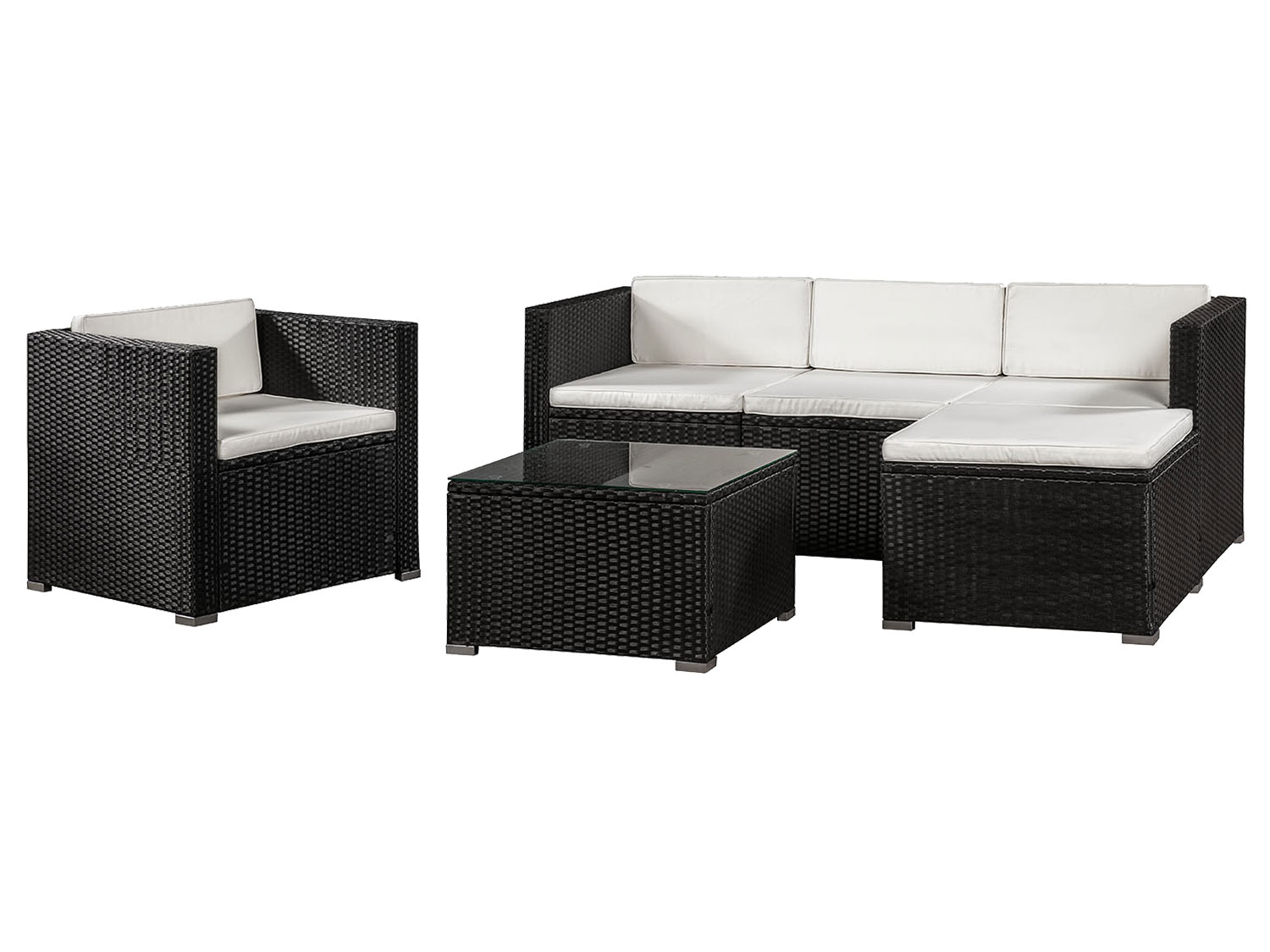 Juskys Gartenlounge Punta Cana (Creme, L)