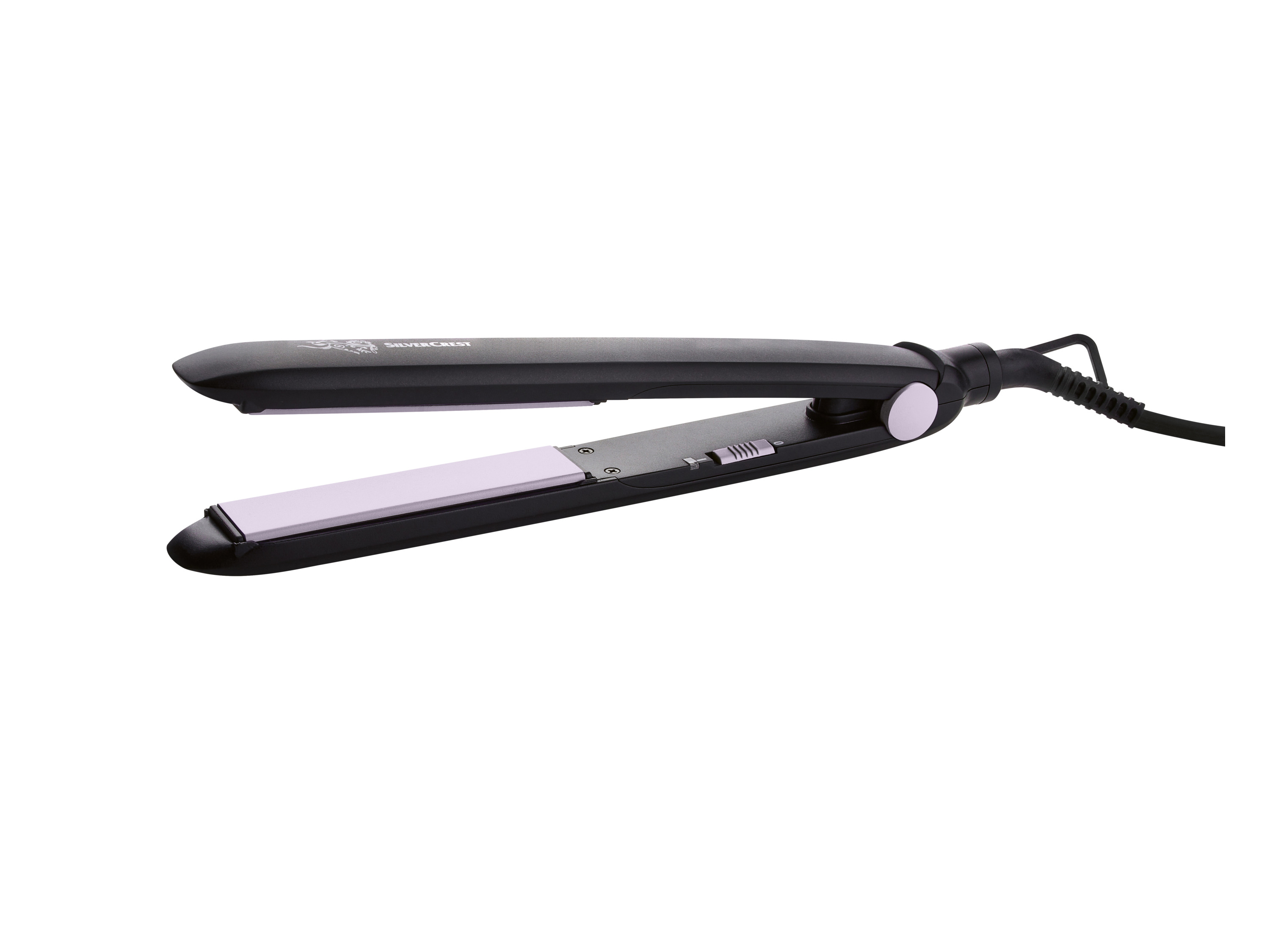 SILVERCREST® PERSONAL CARE Glätteisen / Lockenstab mit Klammer 25mm / Lockenstab 13-25mm konisch (Haarglätter)