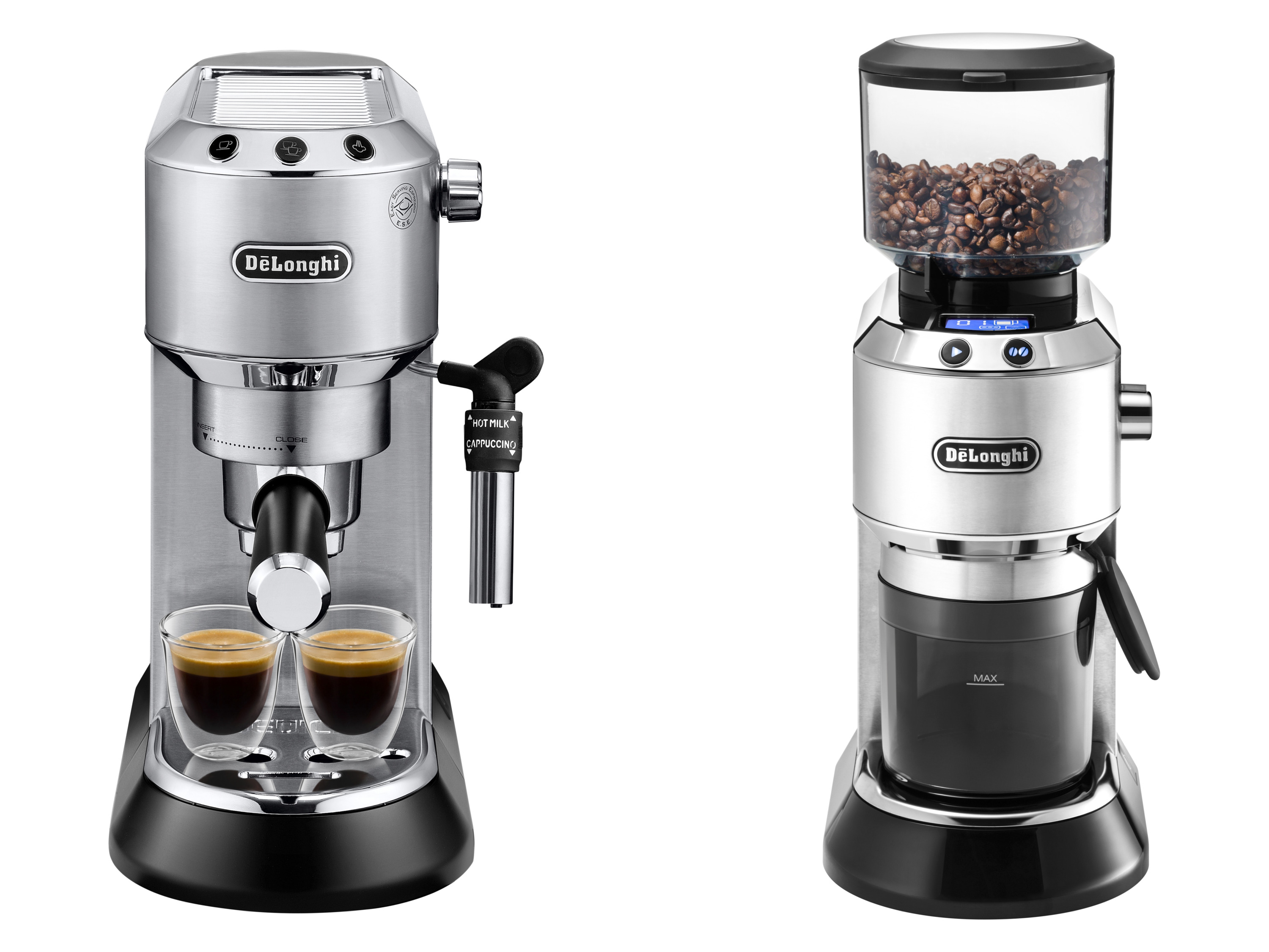 DELONGHI Siebträgermaschine Dedica Style Barista Bundle - »KG 521.M«, »KG 685.M«