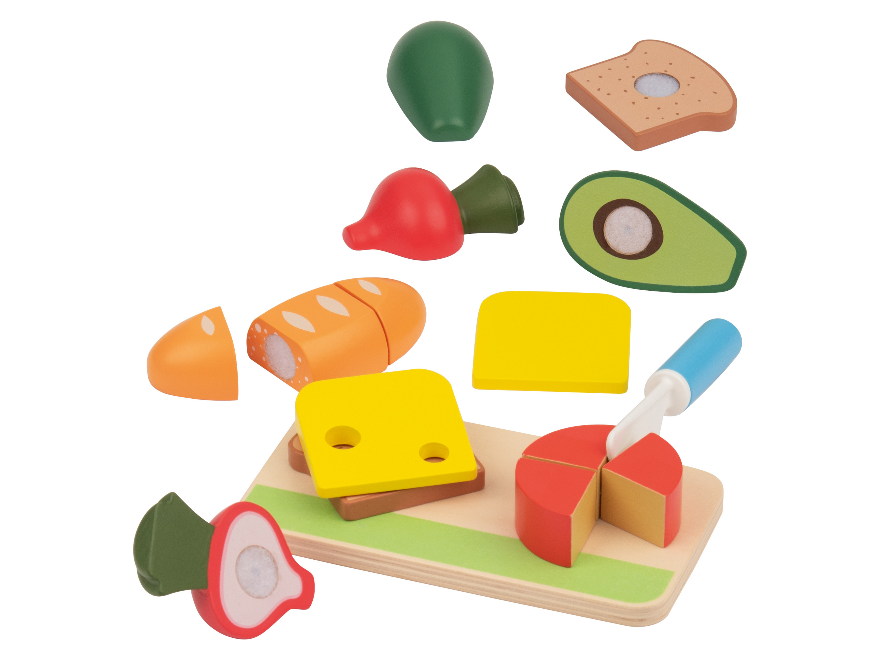 lupilu® Sandwich-Set / Obst-Set / Fleisch-und-Fisch-Set / Gemüse-Set (Käse und Baguette)
