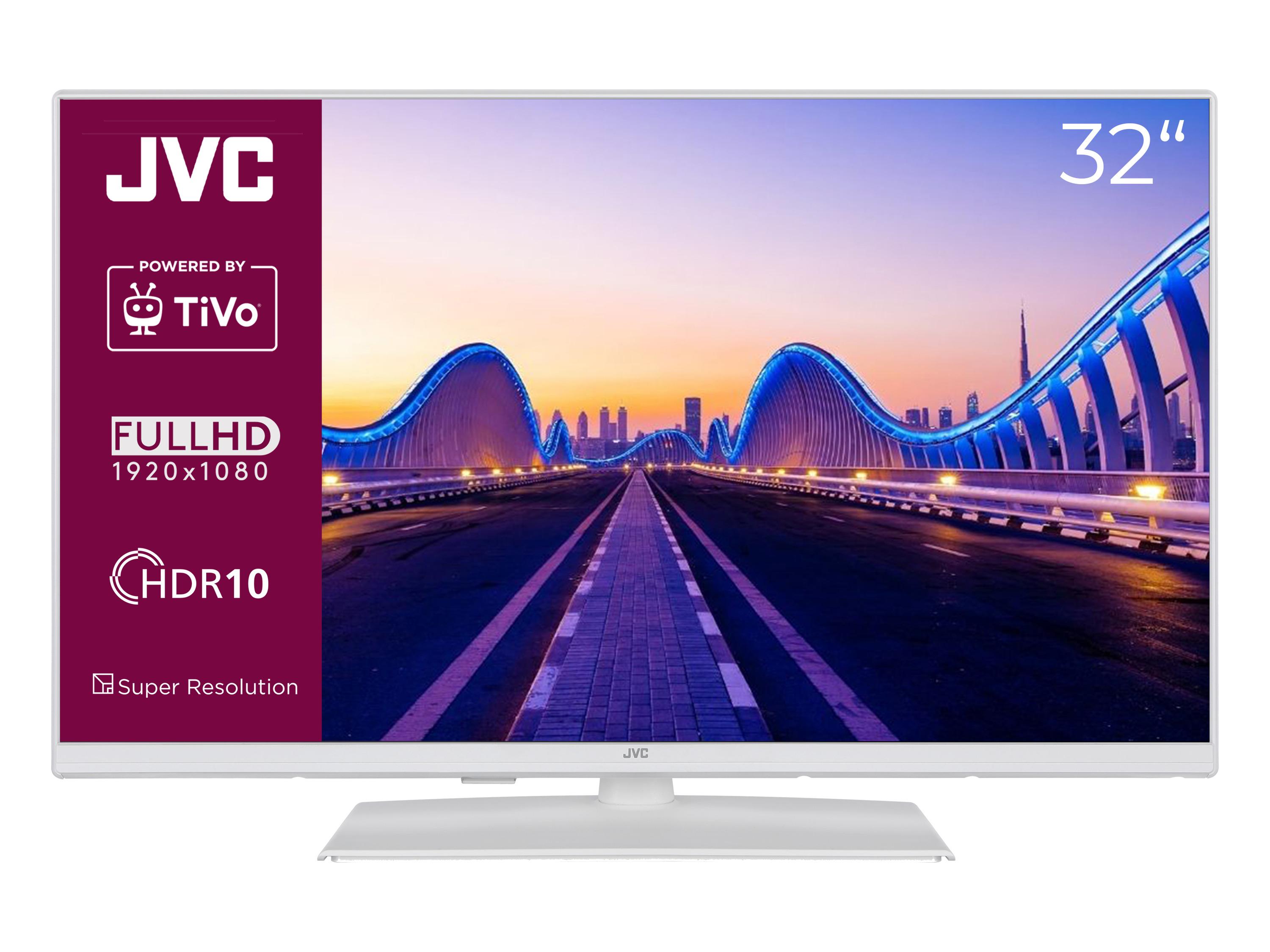 JVC »LT-32VF5355W« Fernseher 32 Zoll Smart TV powered by TiVo Full HD, HDR, Triple-Tuner, 6 Monate HD+ inkl.''
