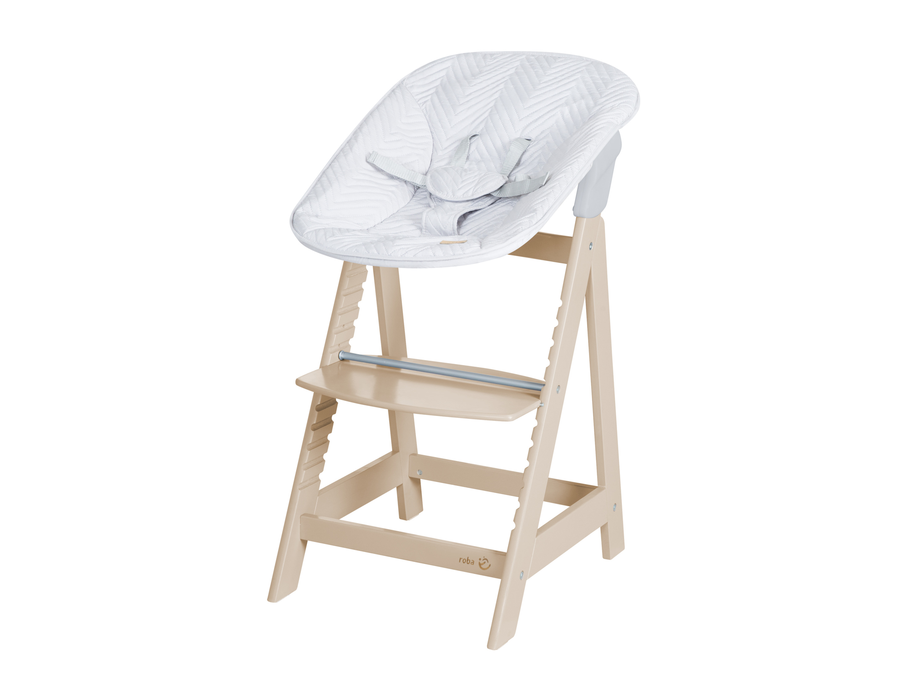 roba Hochstuhl Born Up Zick Zack ohne Verstel (cashmere)''