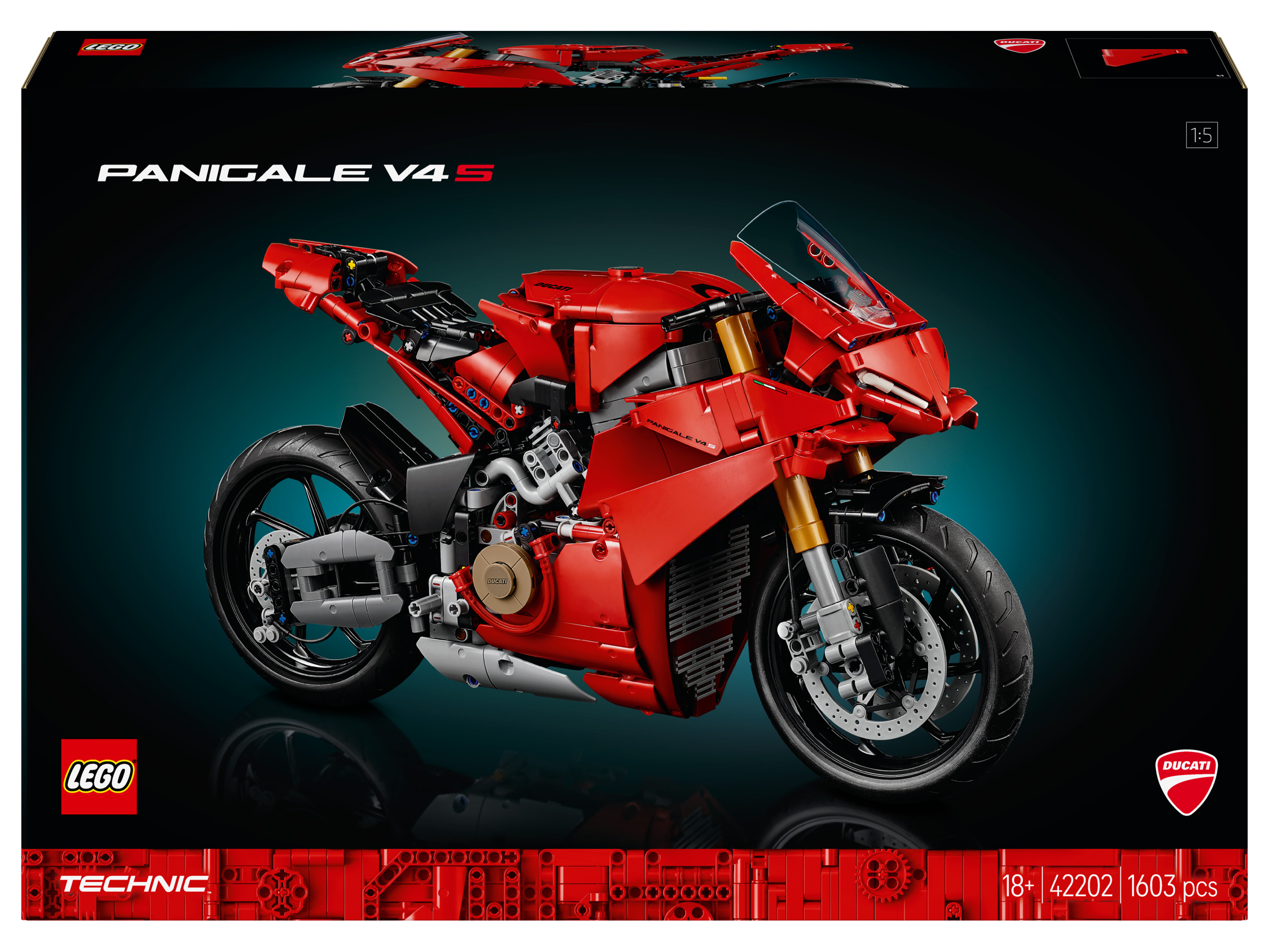 LEGO® Technic 42202 Ducati Panigale V4 S Motorrad