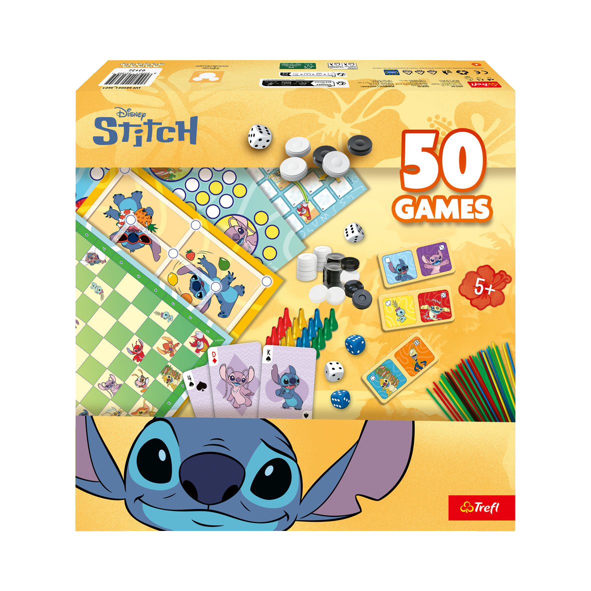 TREFL Spielesammlung Frozen / Disney / Paw Patrol / Stitch